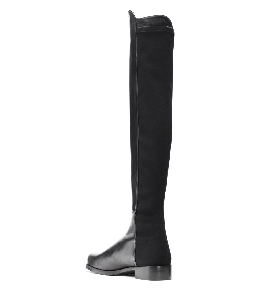  Stuart Weitzman 5050 - Frau Stiefel Und Stiefeletten Schwarz 36 