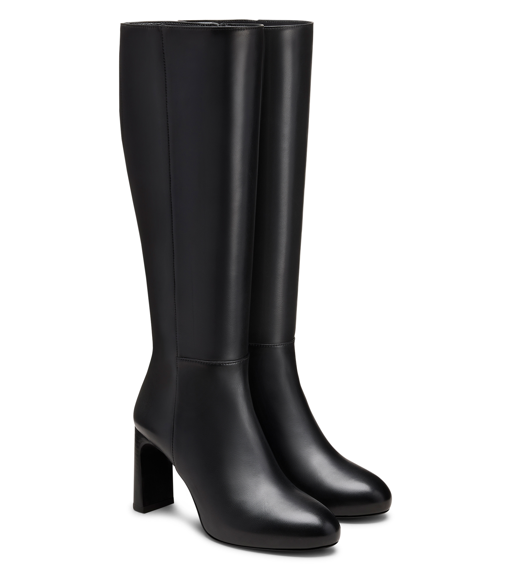  Stuart Weitzman Babette Platform Zip Boot - Woman Boots And Booties Black 39.5 