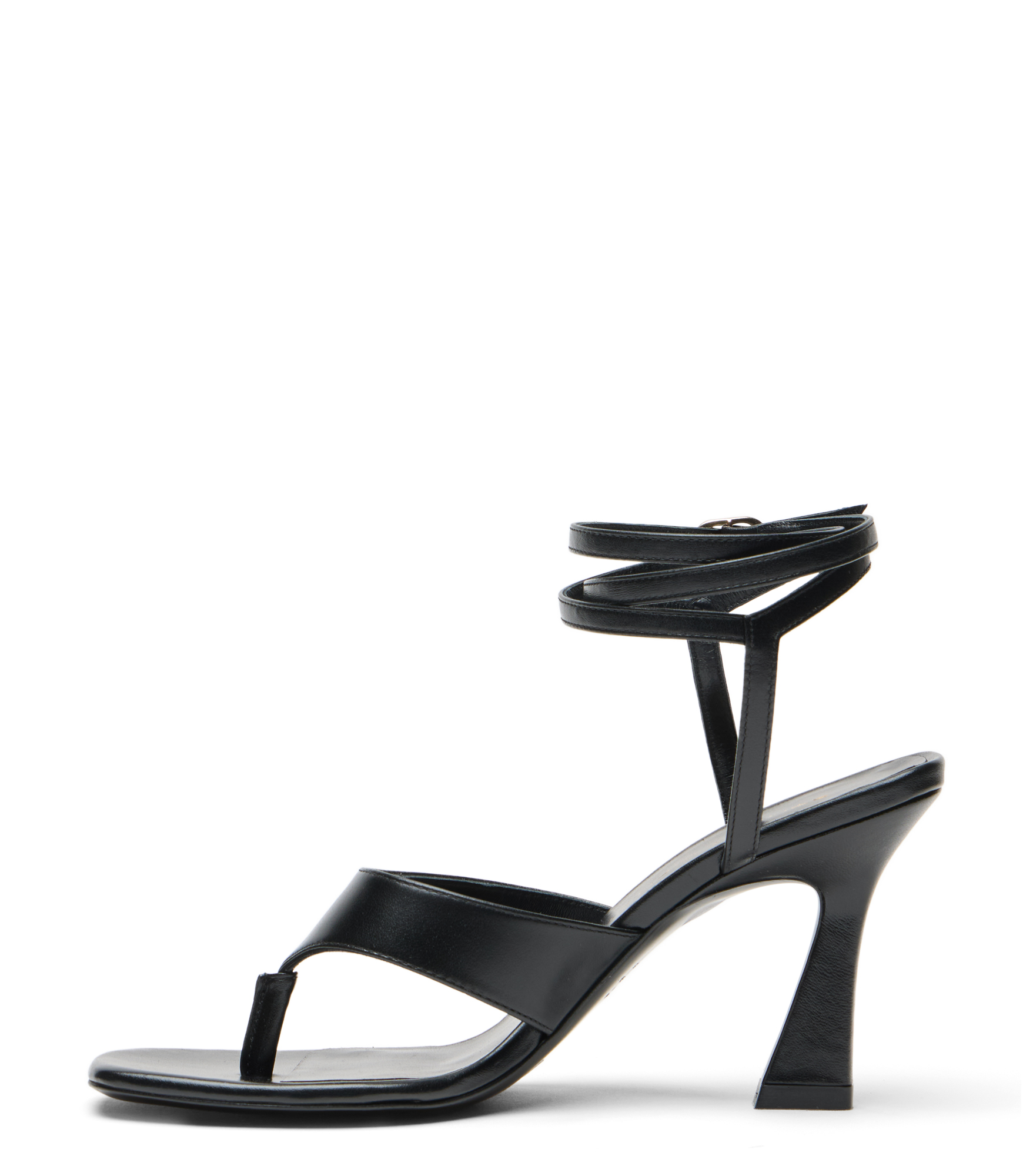  Stuart Weitzman Vinnie Wrap Thong 85 - Frau Sandalen Black 37 