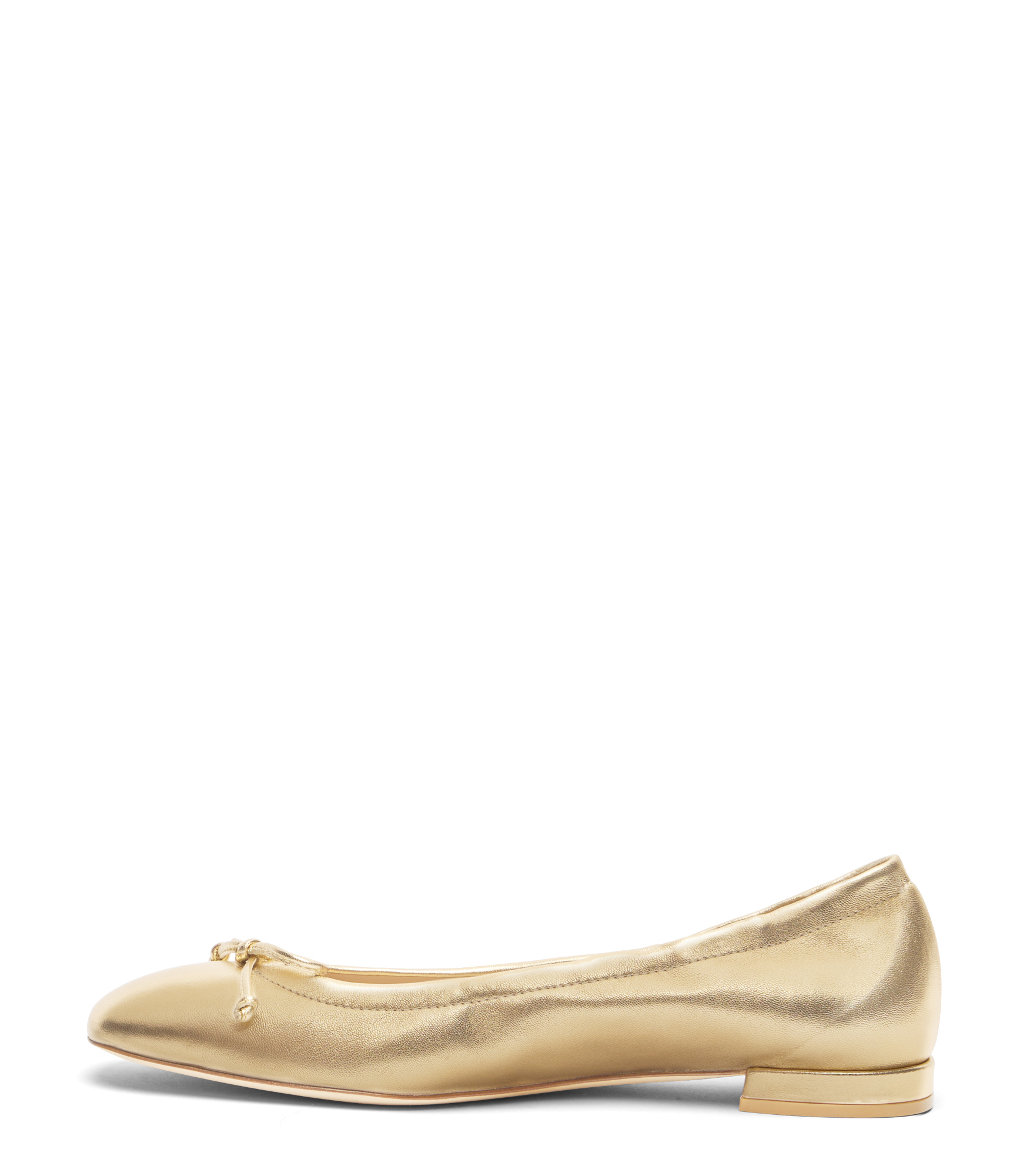  Stuart Weitzman Bria Ballet Flat - Frau  Golden 36 