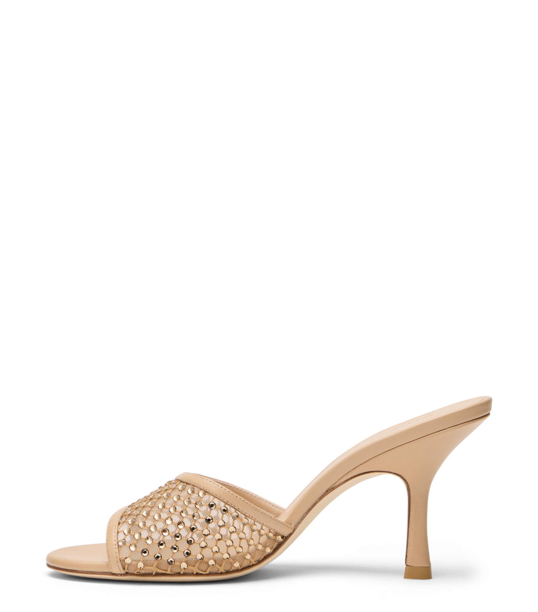  Stuart Weitzman Bareitall Shine Sandal 85 - Frau Sandalen Adobe 36 