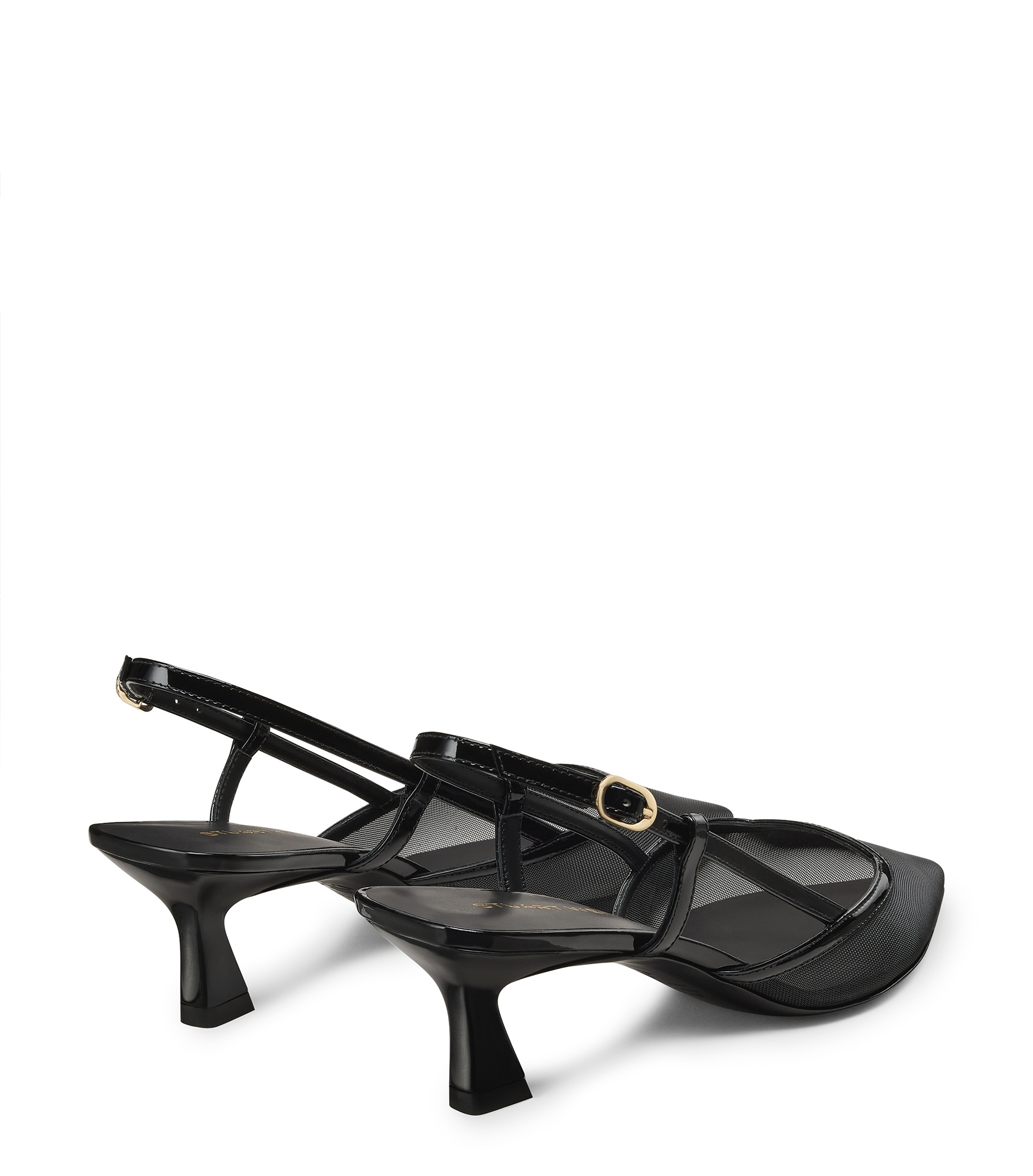  Stuart Weitzman Vinnie 50 Slingback - Woman Slingback Black 39.5 