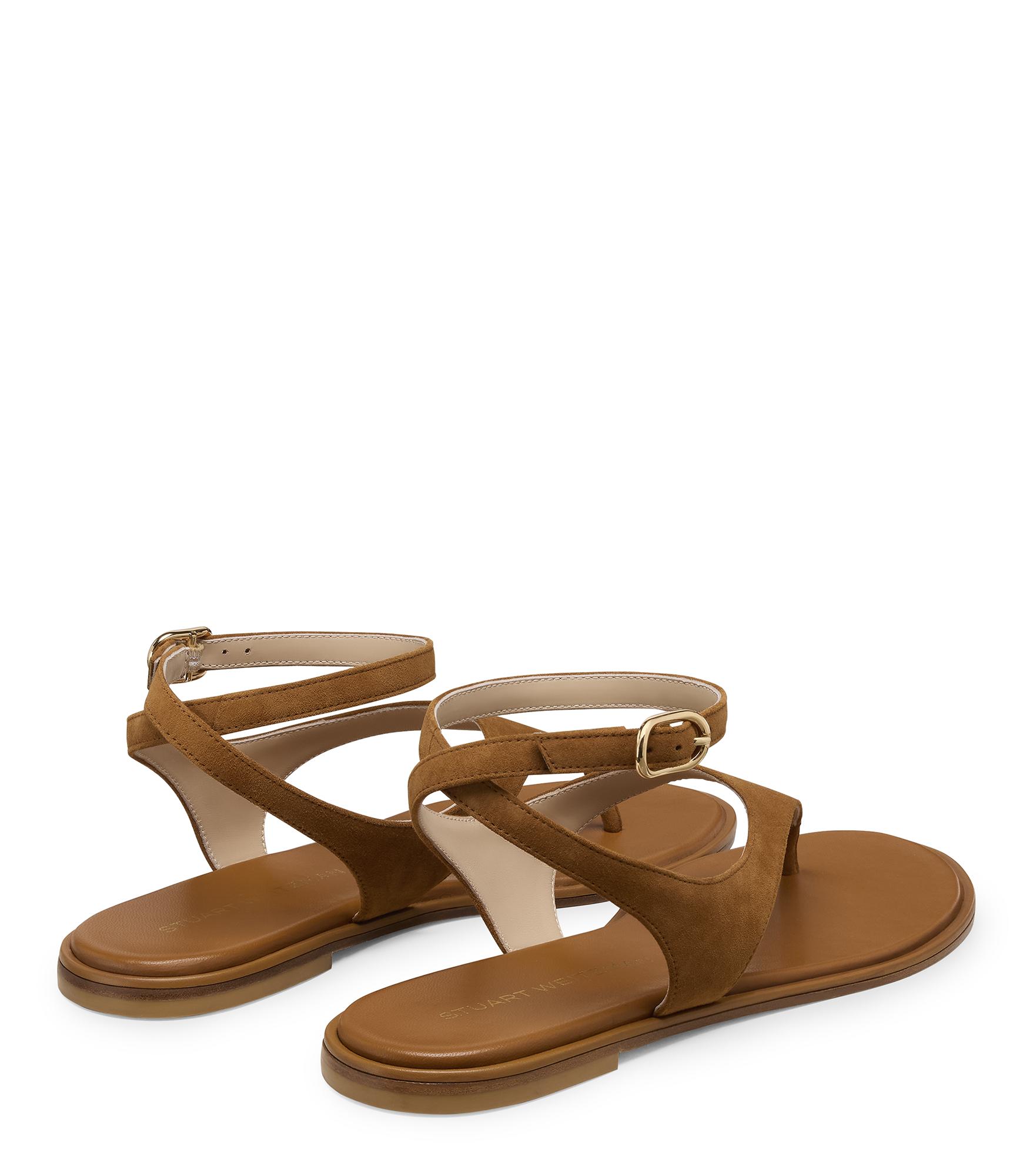  Stuart Weitzman Marley Sandal - Woman Sandals Boho Tan 36 