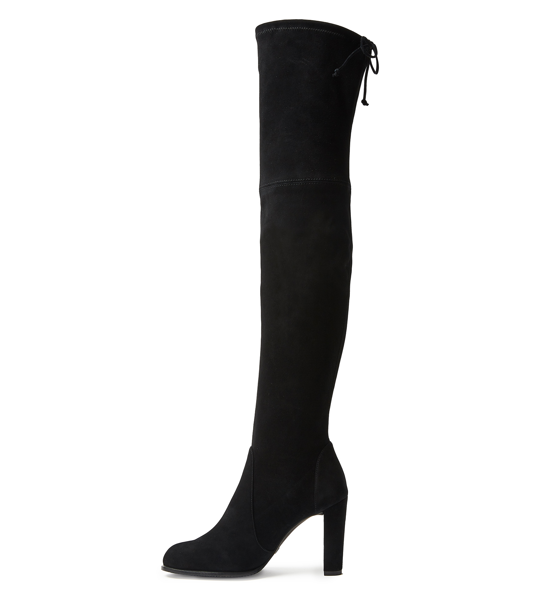 highland stuart weitzman black