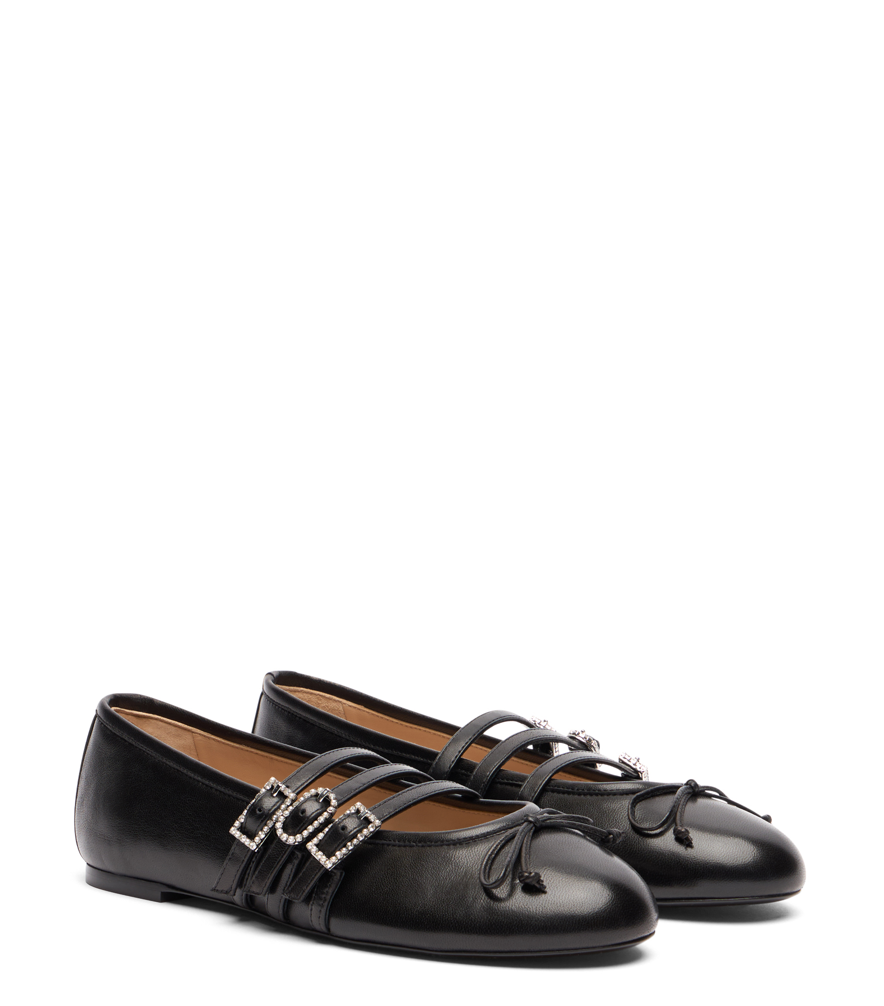  Stuart Weitzman Celeste Mj Ballet - Woman  Black 36.5 