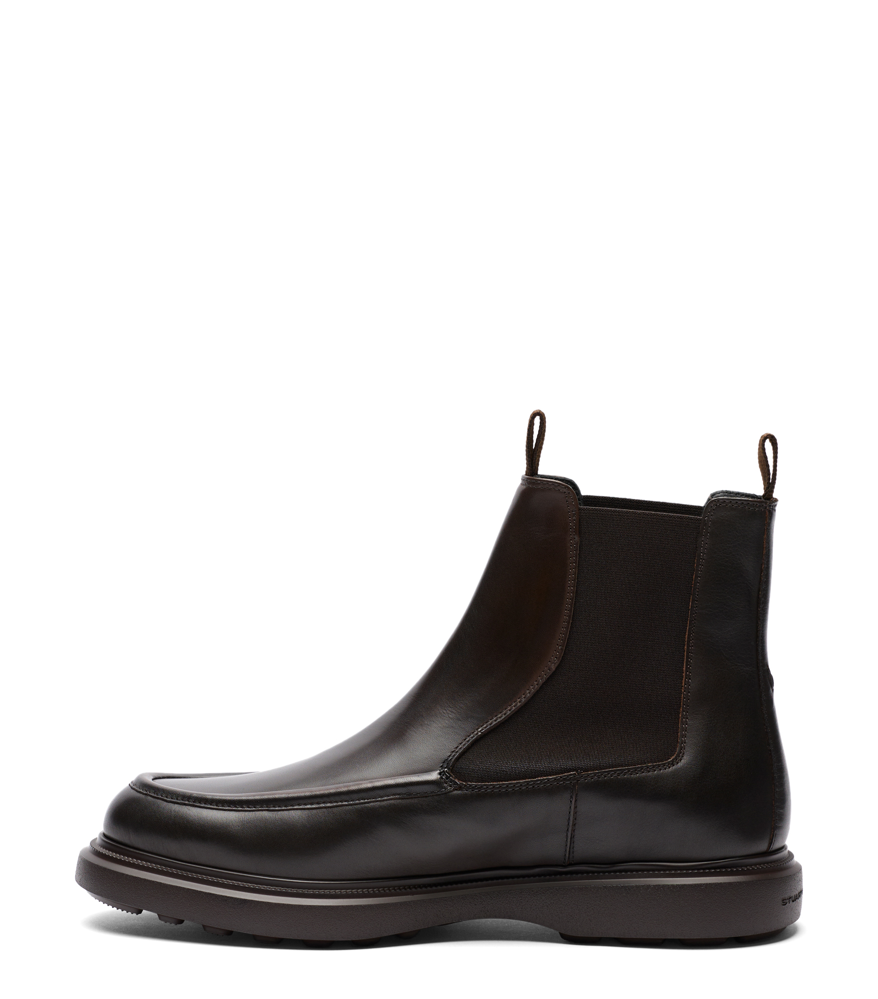  Stuart Weitzman Cody - Man Booties Dark Brown 42 