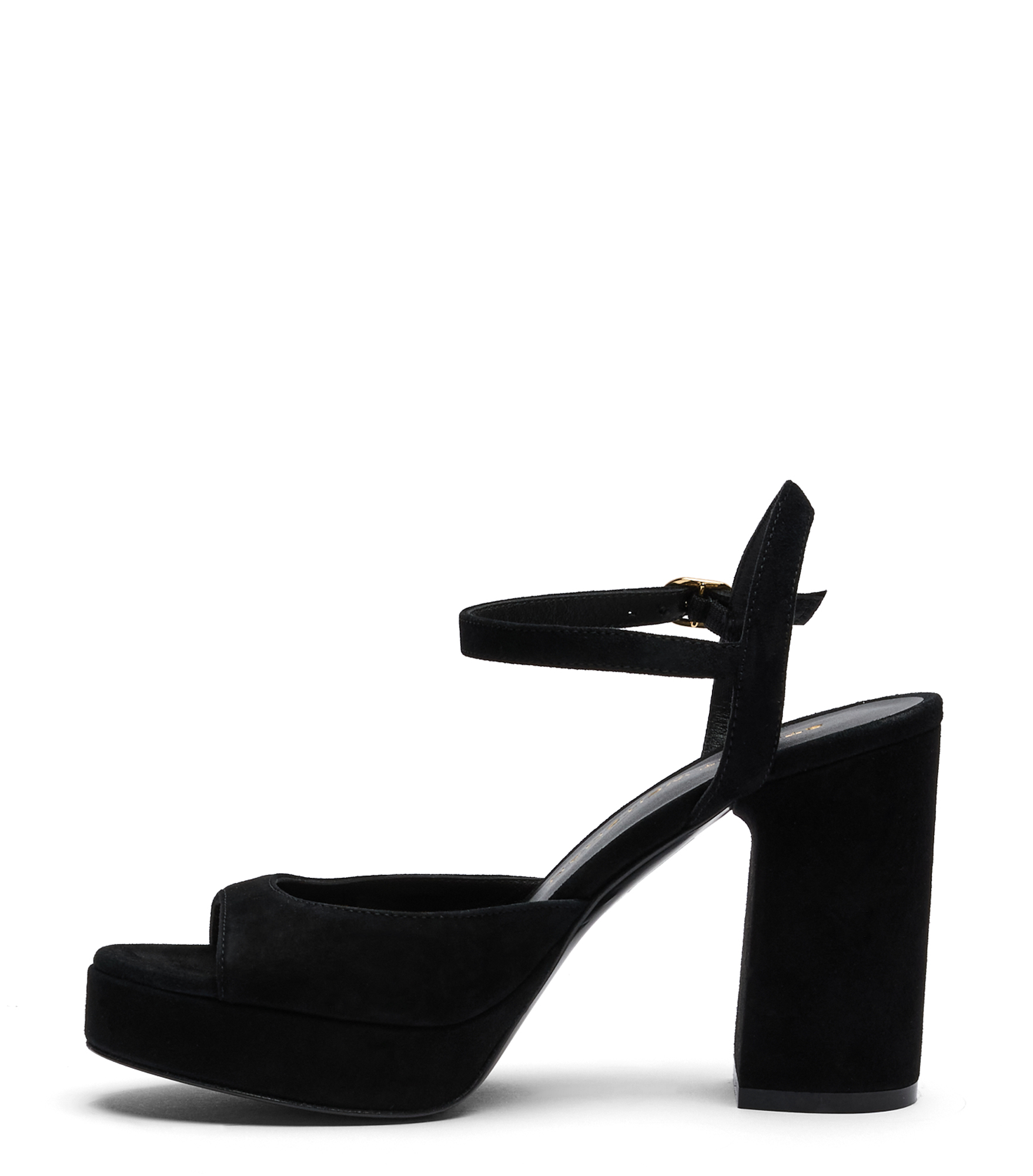  Stuart Weitzman Dayna Ii Platform - Frau Sandalen Black 38 