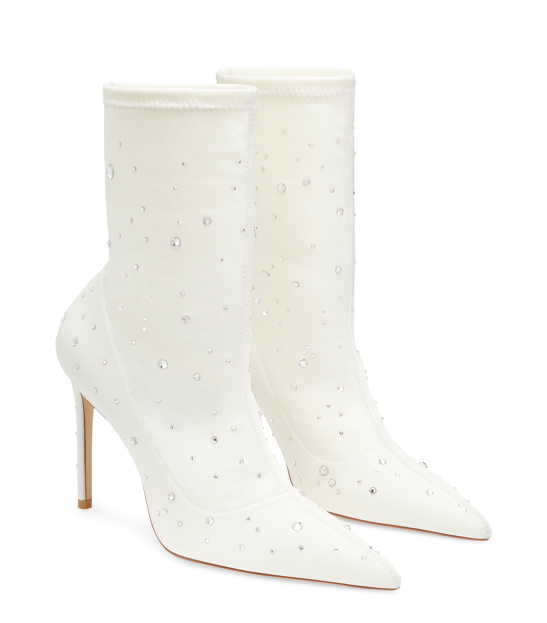  Stuart Weitzman Stuart Cosmic 100 Bootie - Femme  Blanc 36 