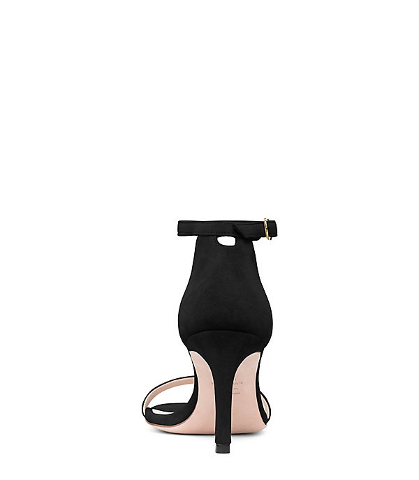  Stuart Weitzman Nunakedstraight - Woman  Black 40.5 