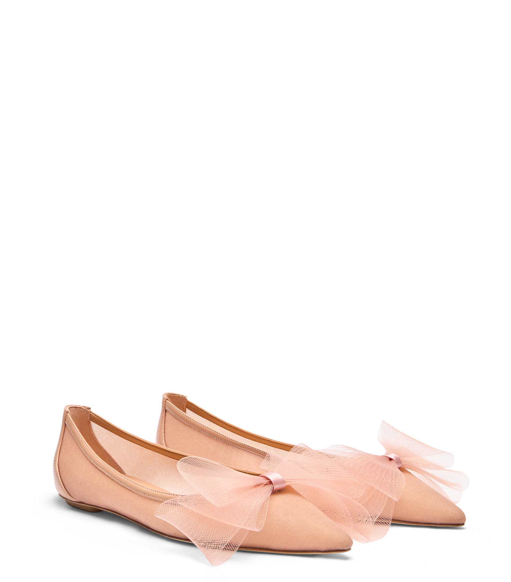  Stuart Weitzman Blushing Bow Flat - Frau  Ingwer 39.5 
