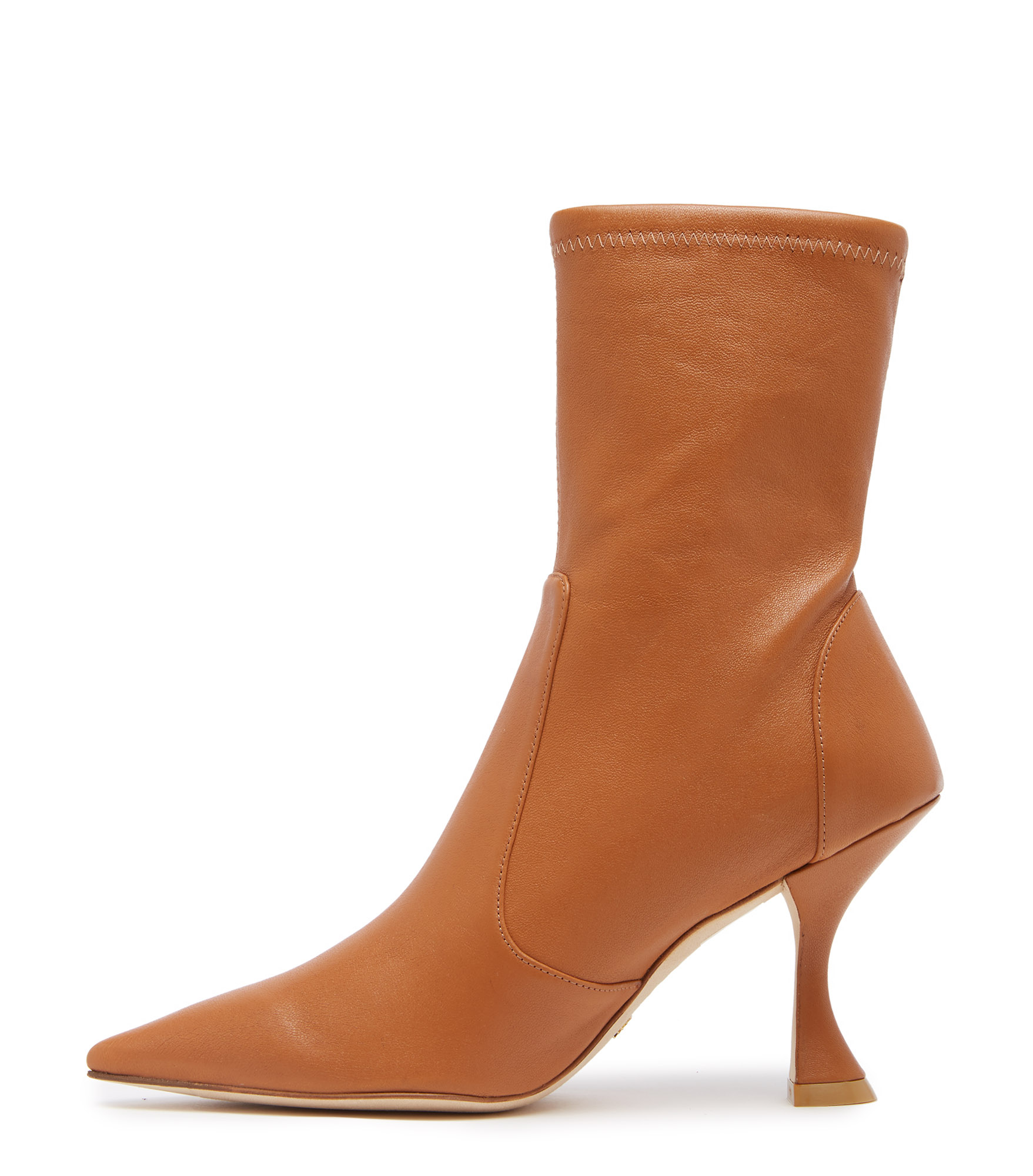  Stuart Weitzman Xcurve 85 Sock Bootie - Frau  Toffee 37.5 