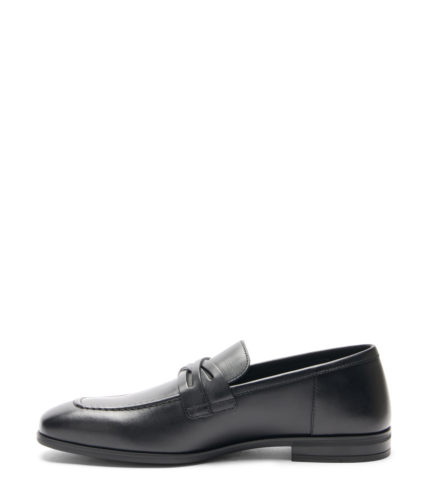  Stuart Weitzman Simon Crisscross Loafer - Man  Black 44 