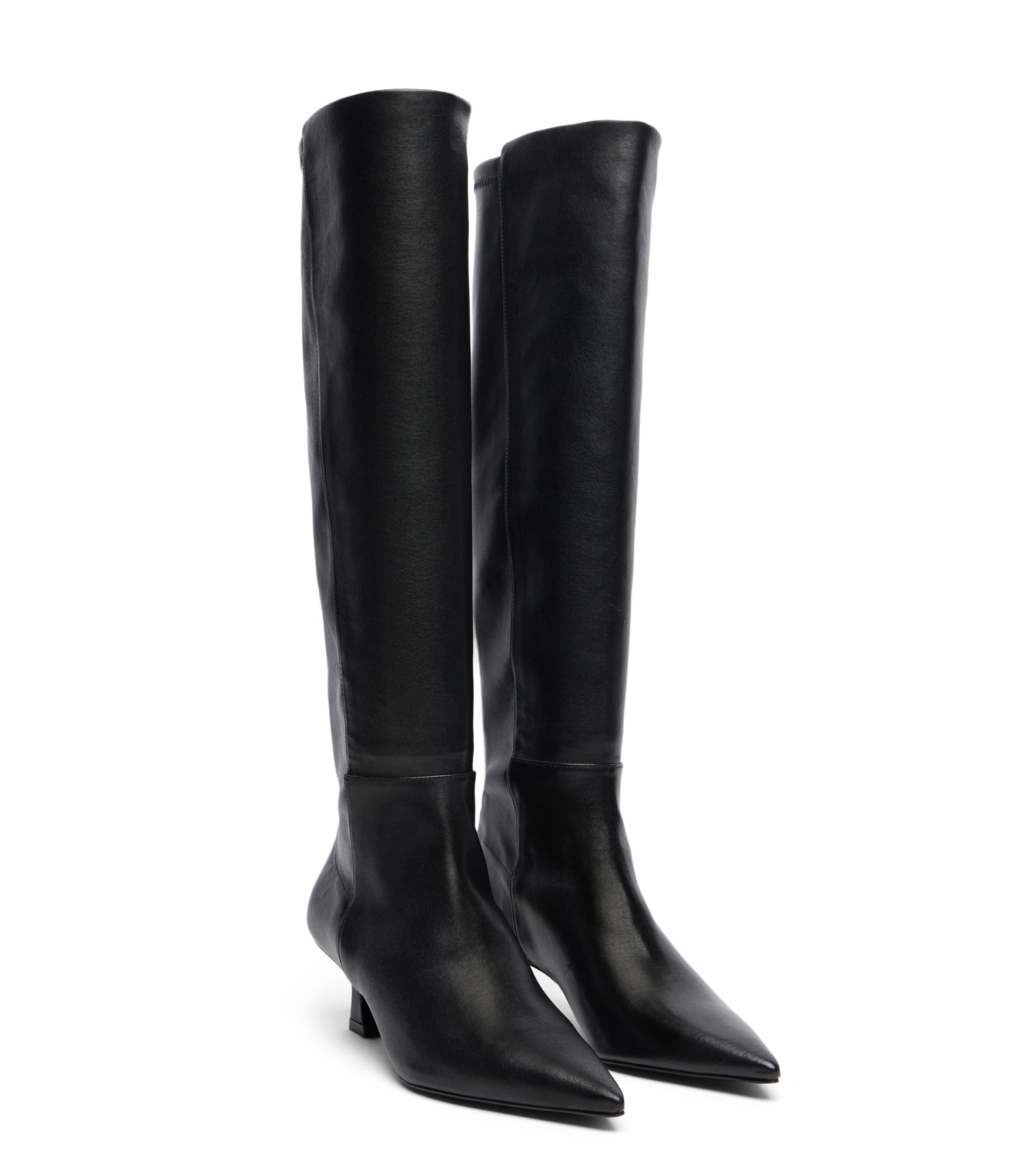  Stuart Weitzman 5050 Vinnie Boot 50 - Frau  Black 35.5 