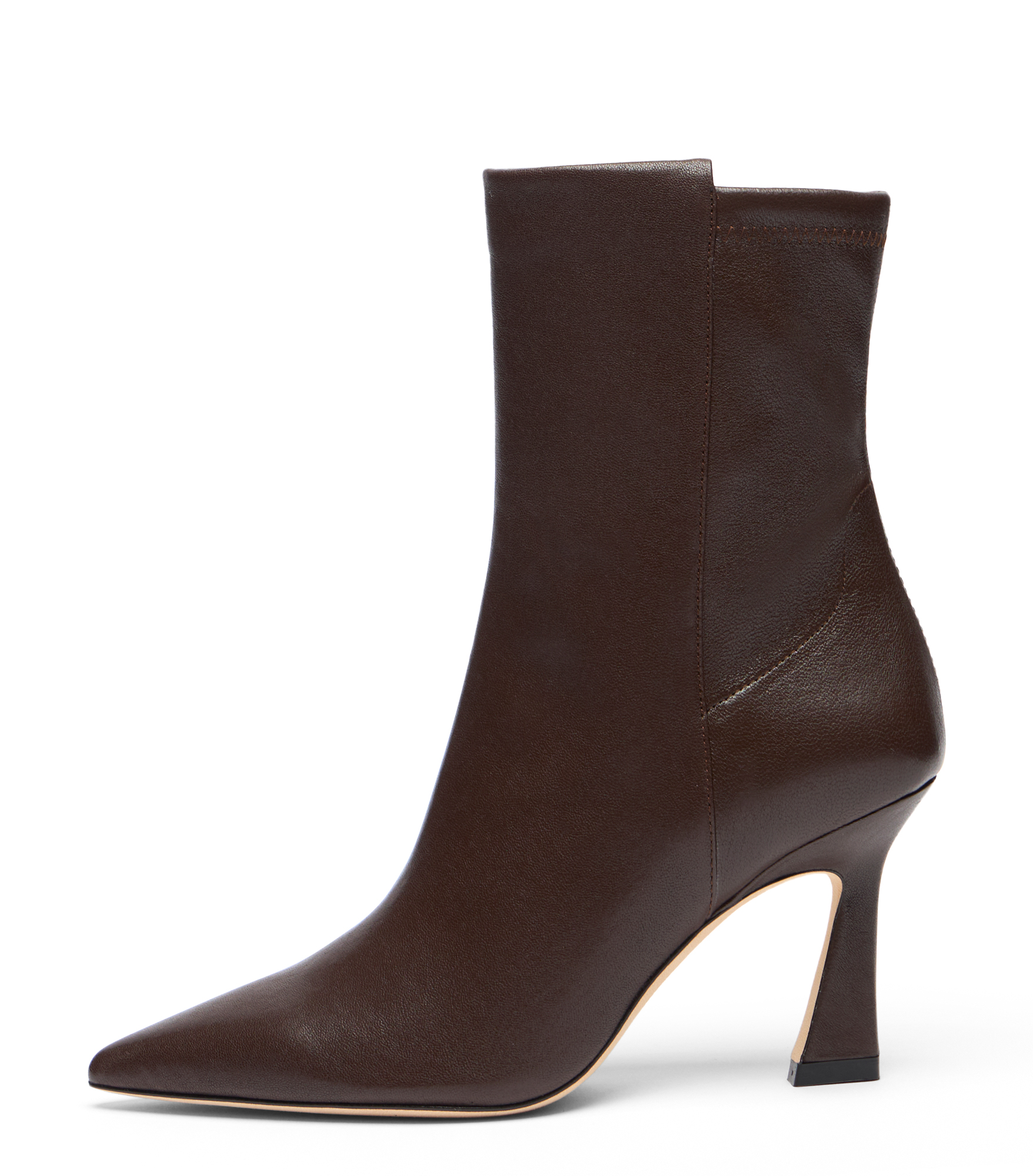  Stuart Weitzman 5050 Vinnie Bootie 85 - Woman Boots And Booties Walnut 38.5 