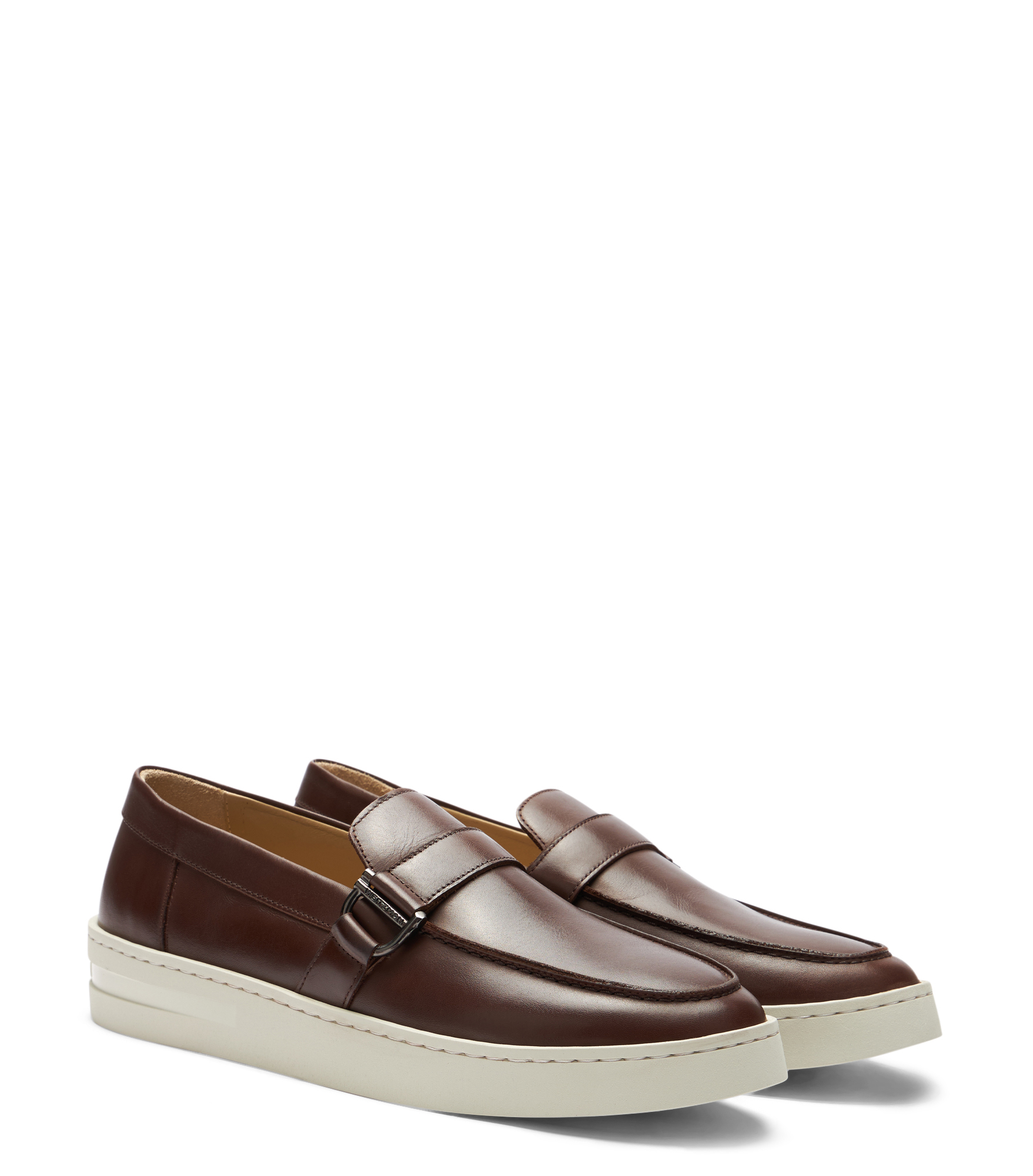  Stuart Weitzman Hamptons Buckle Loafer - Mann  Dunkelbraun 42 