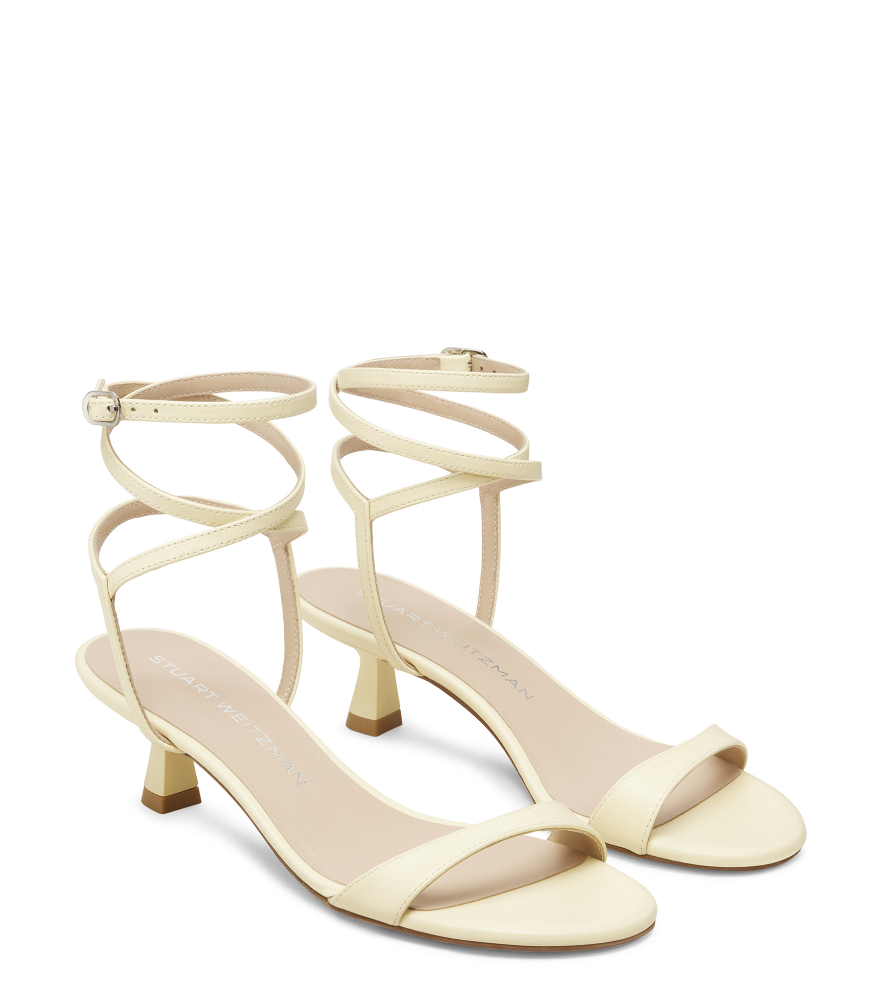  Stuart Weitzman Nudist Wrap 50 - Woman  Lemon Chiffon 38 