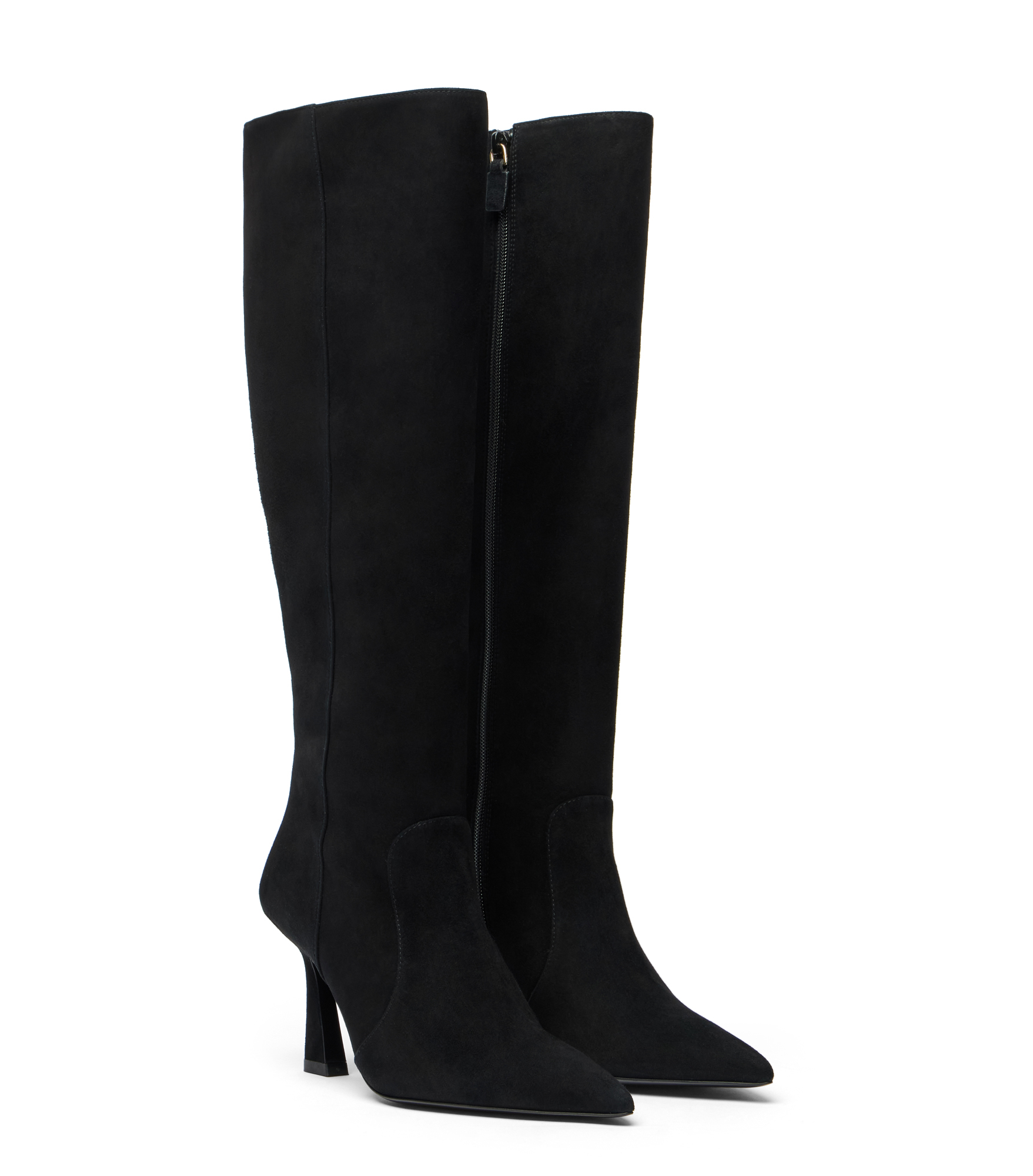  Stuart Weitzman Vinnie Zip Boot 85 - Frau  Black 41 