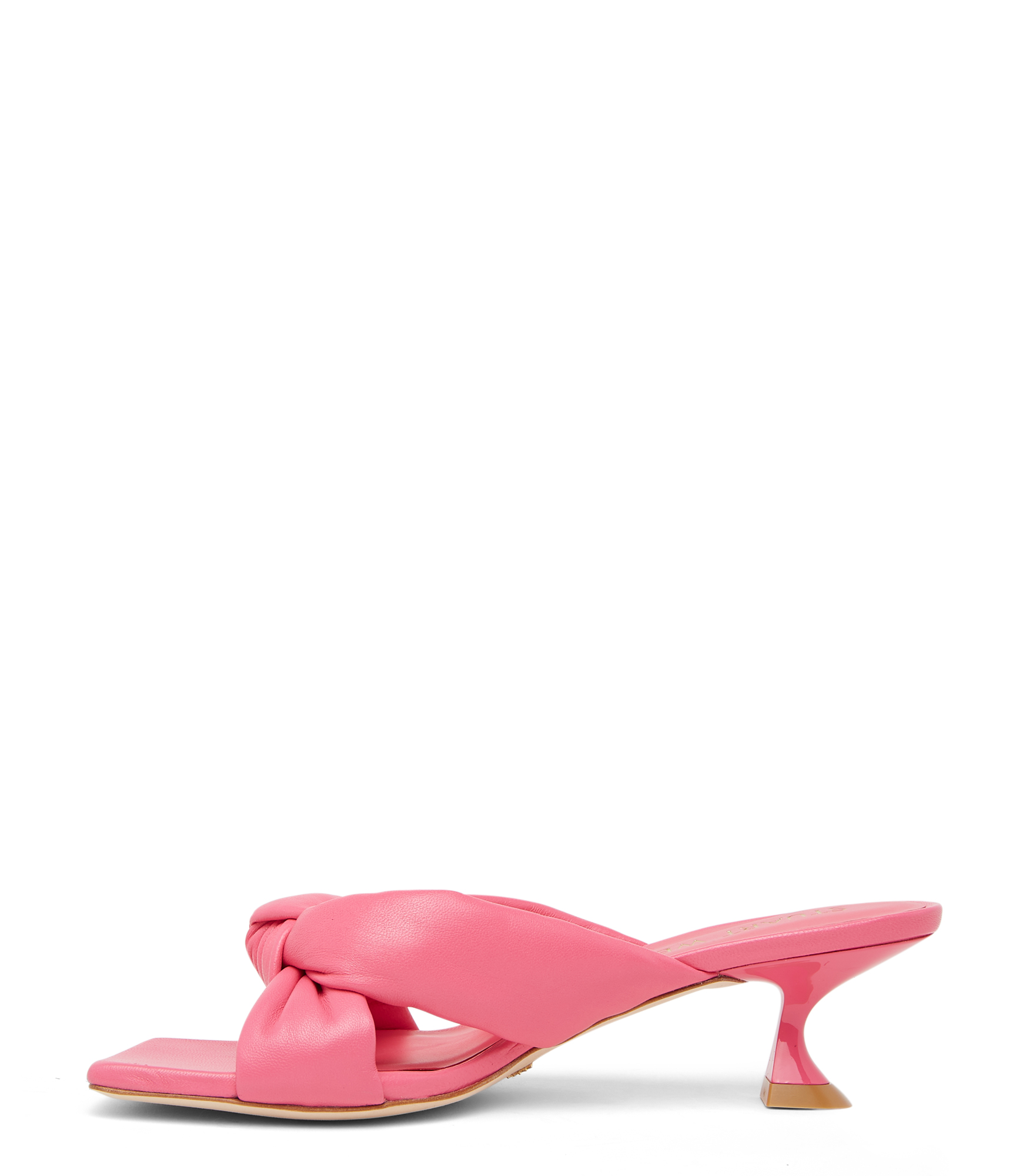  Stuart Weitzman Playa 50 Knot Slide - Frau  Hot Pink 36 