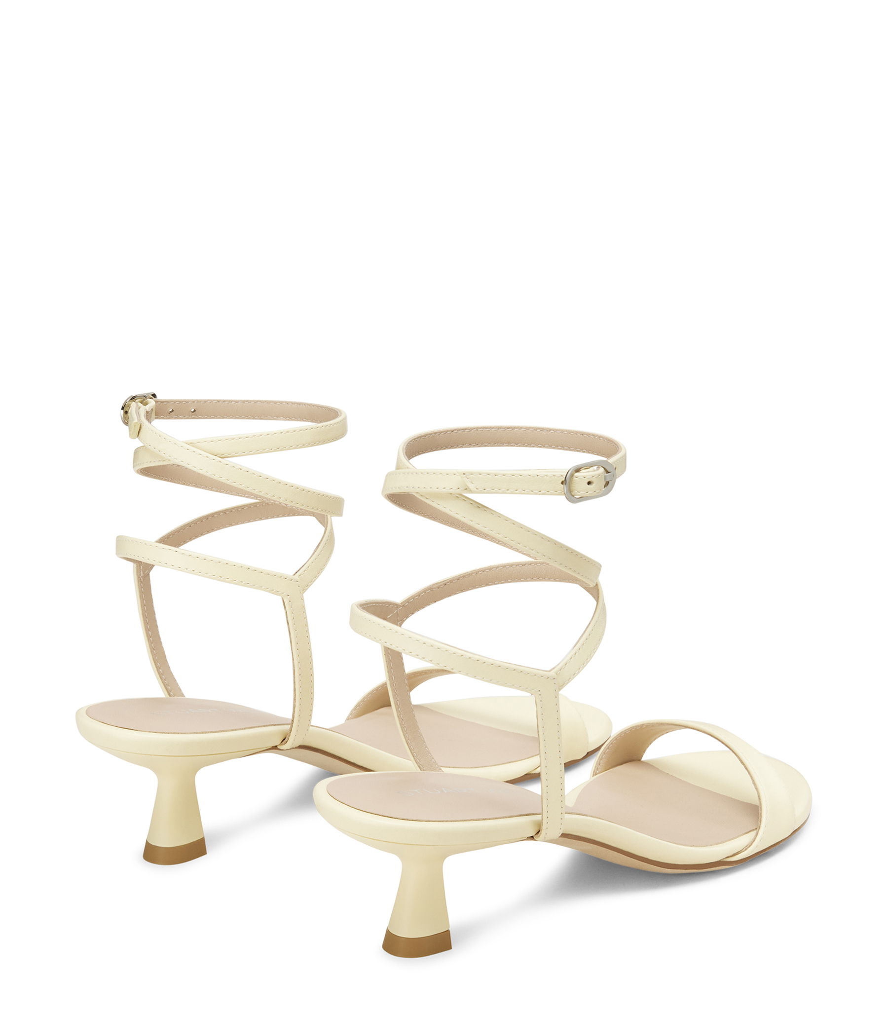  Stuart Weitzman Nudist Wrap 50 - Woman  Lemon Chiffon 38 