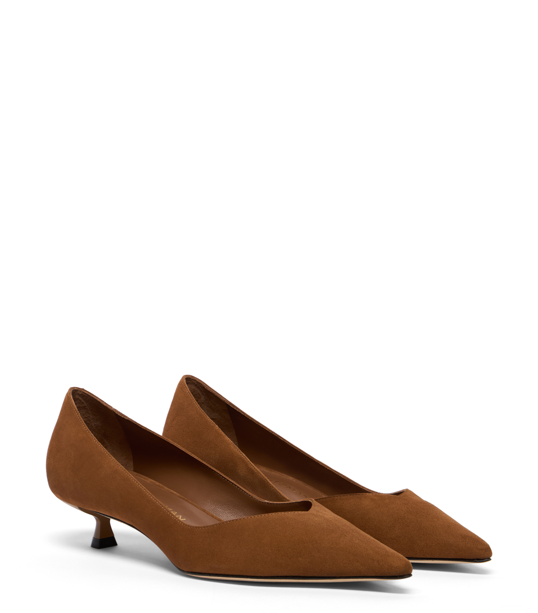  Stuart Weitzman Eva 35 Pump - Woman Pumps Toasted Almond 39 