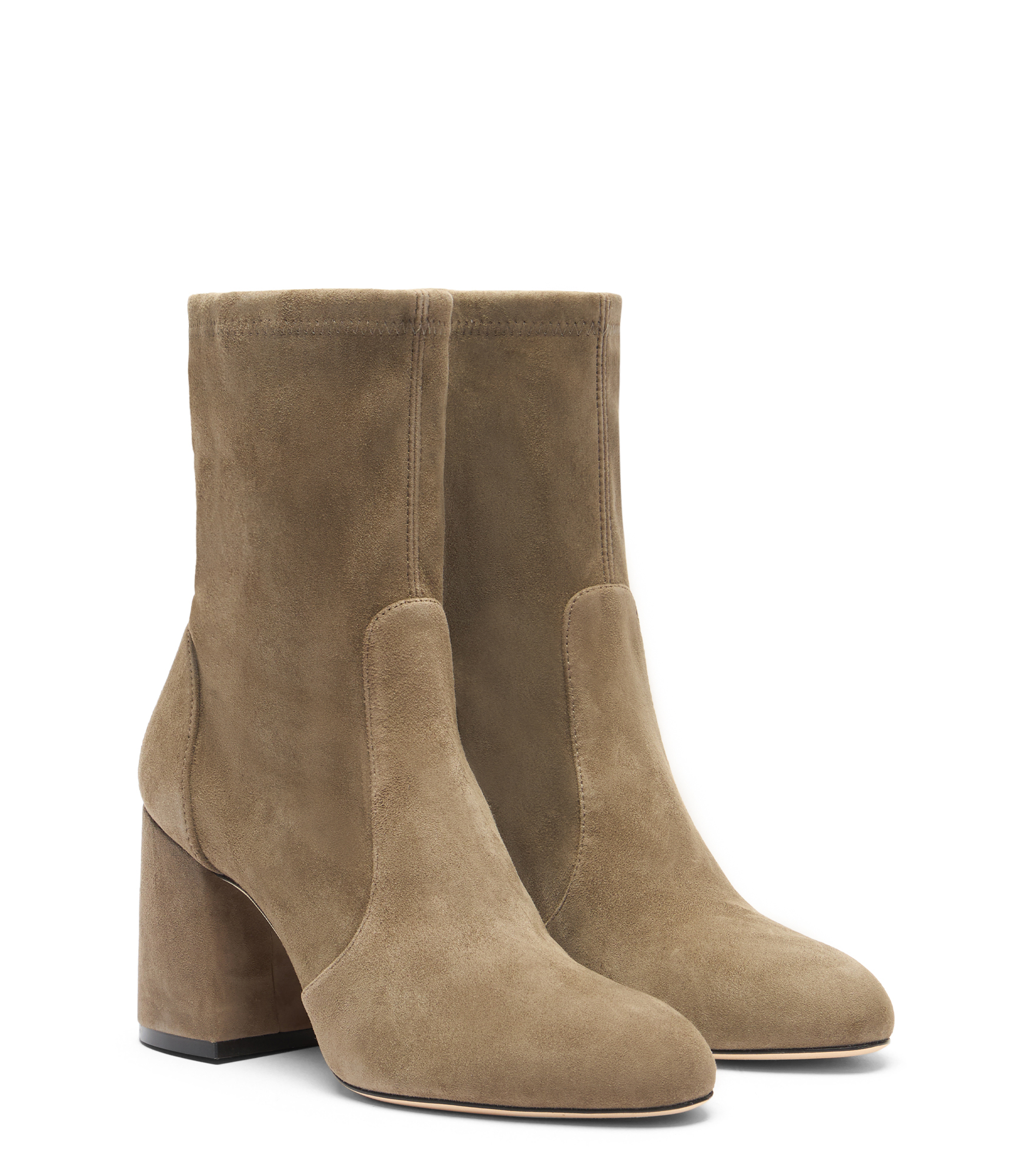  Stuart Weitzman Essentialist Stretch 85 - Frau  Smokey Taupe 40 