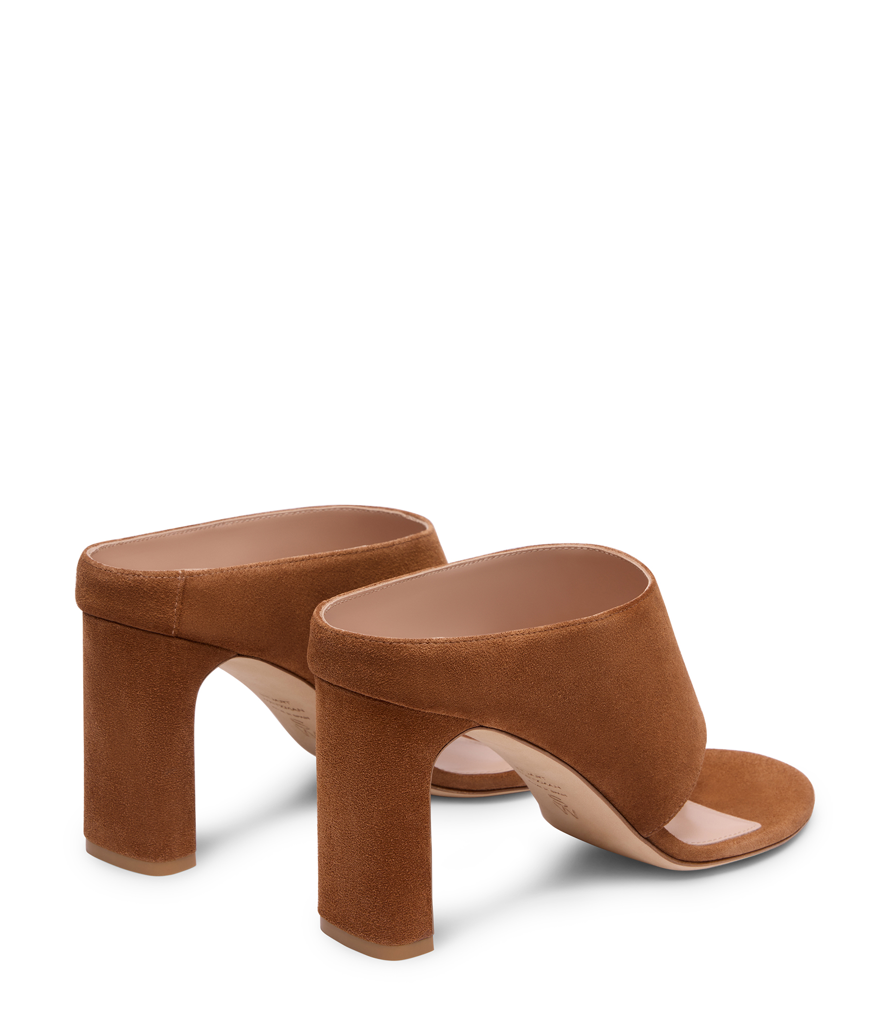  Stuart Weitzman Babette Thong 85 - Woman Sandals Almost Mauve 38.5 