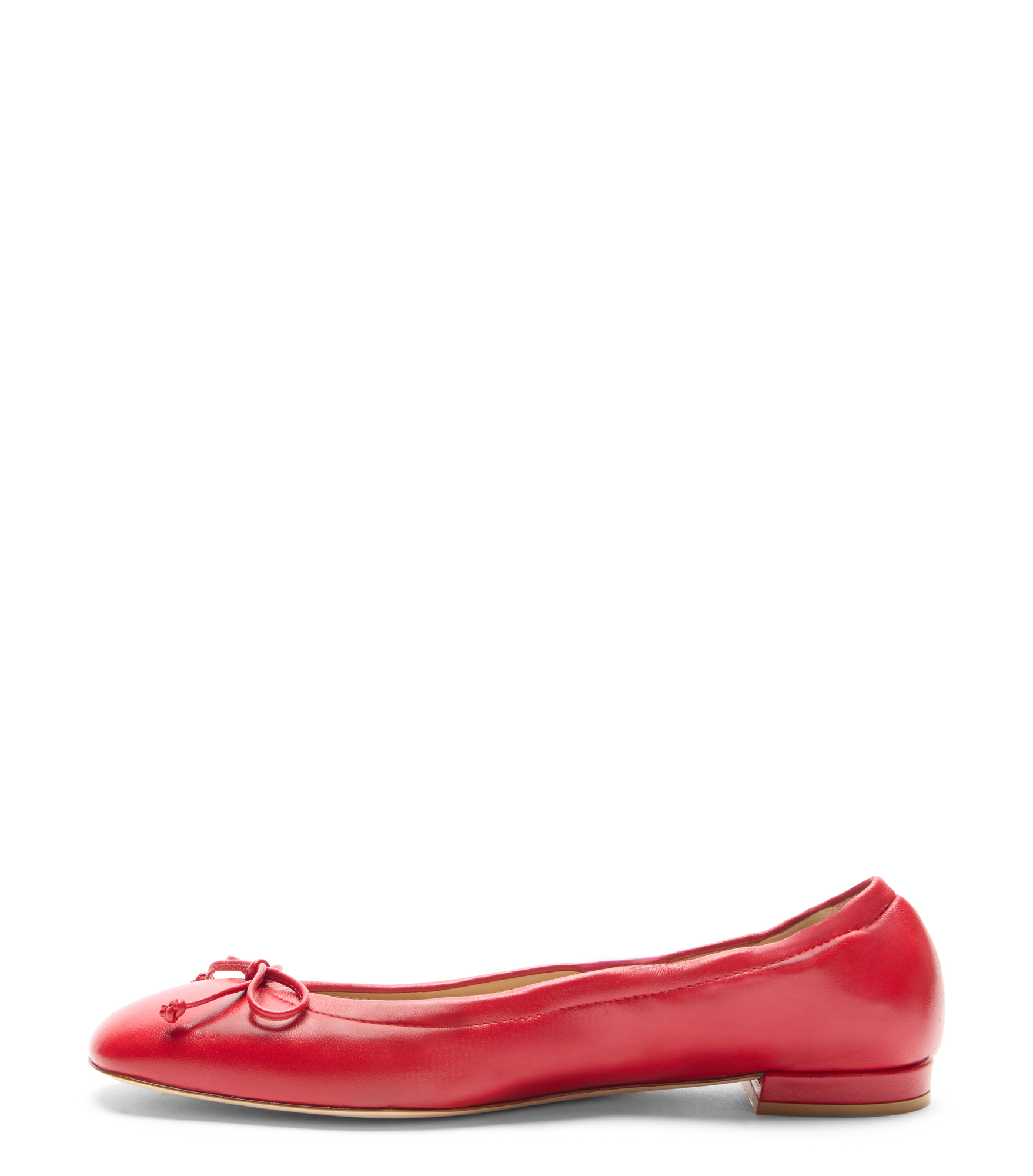  Stuart Weitzman Bria Ballet Flat - Woman  Cherry 40.5 