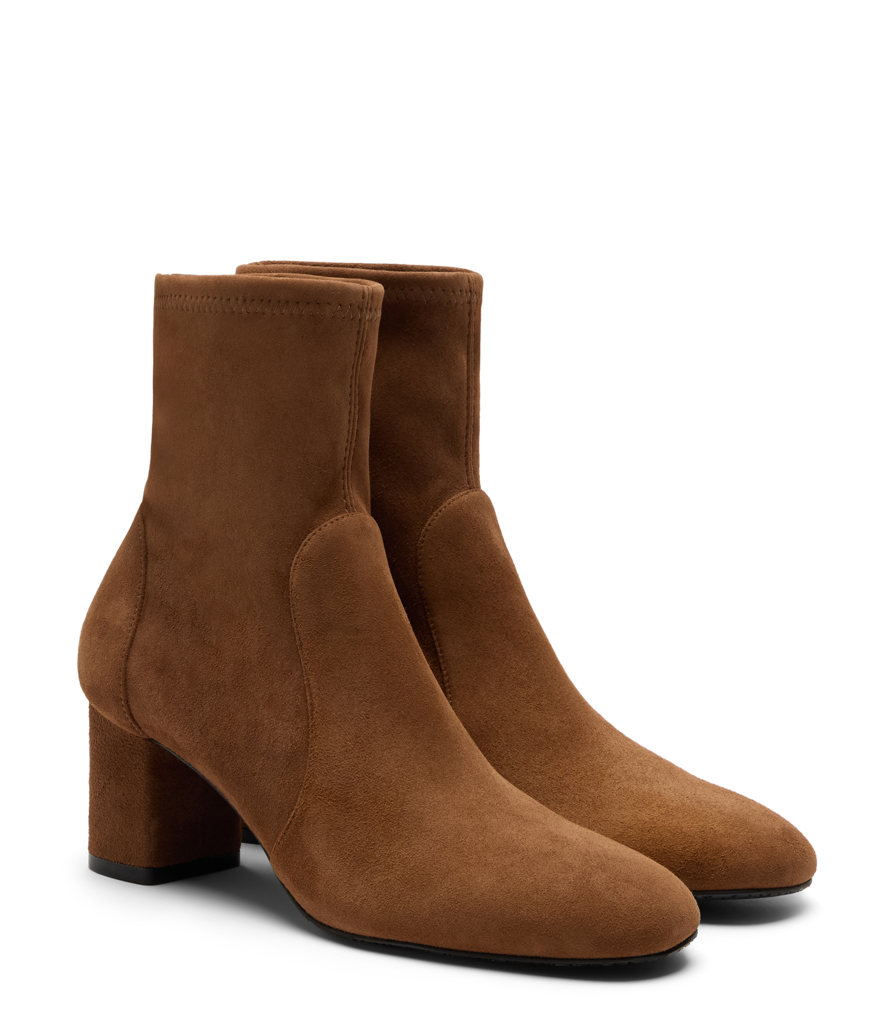  Stuart Weitzman Lucie Bootie - Woman Boots And Booties Toasted Almond 38.5 