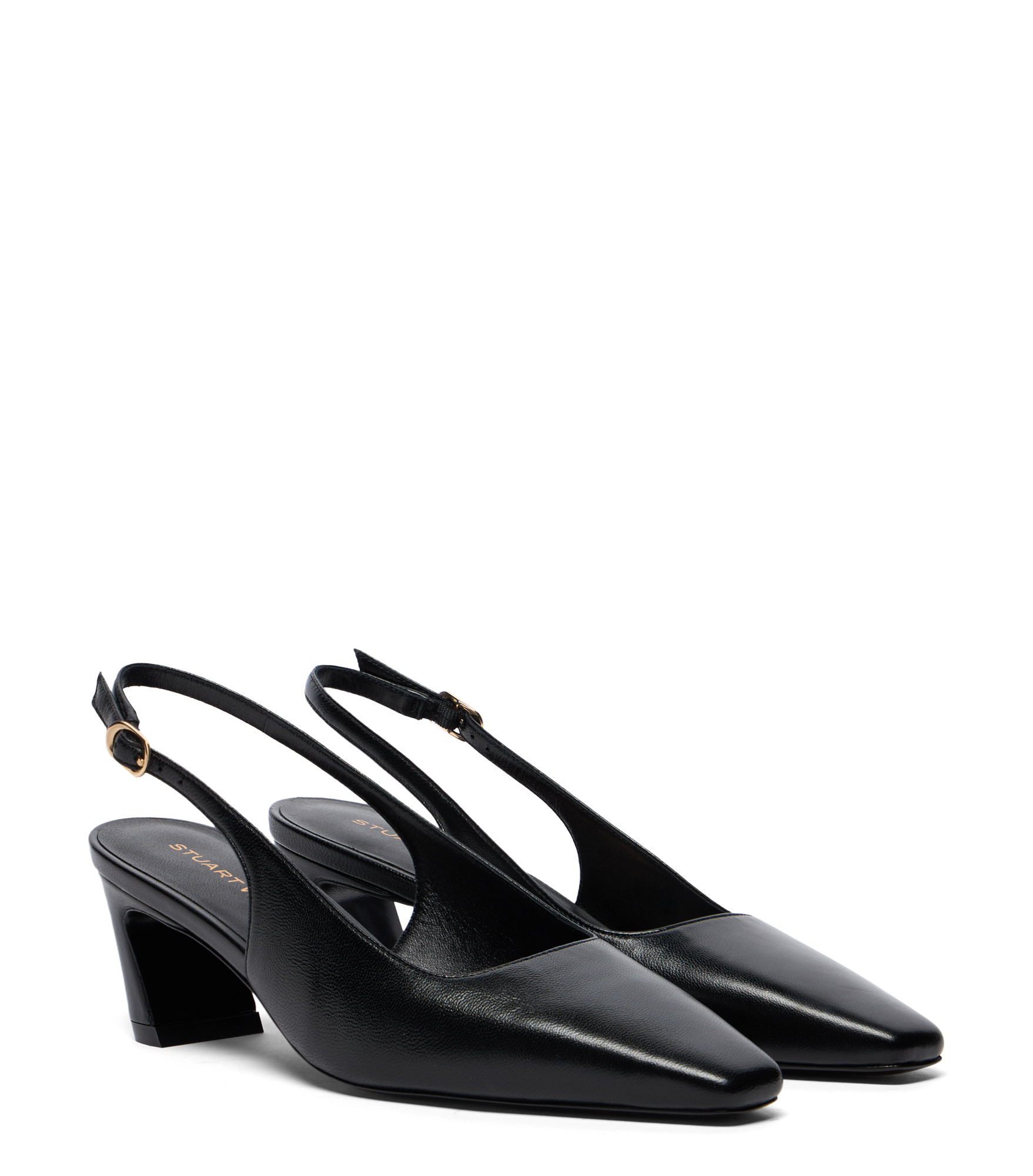  Stuart Weitzman Stassi Slingback 50 - Woman Slingback Black 40 