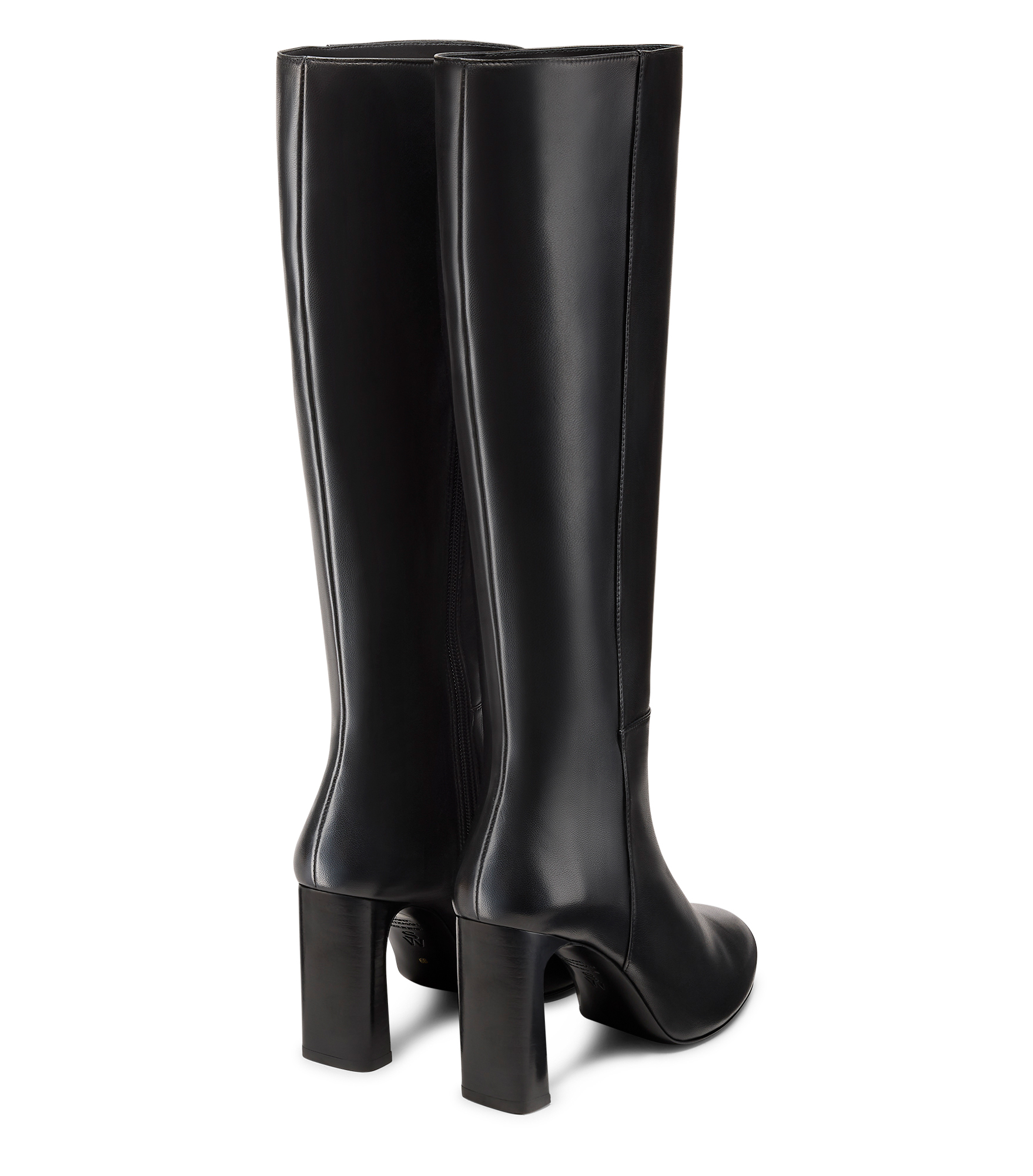  Stuart Weitzman Babette Platform Zip Boot - Woman Boots And Booties Black 39.5 