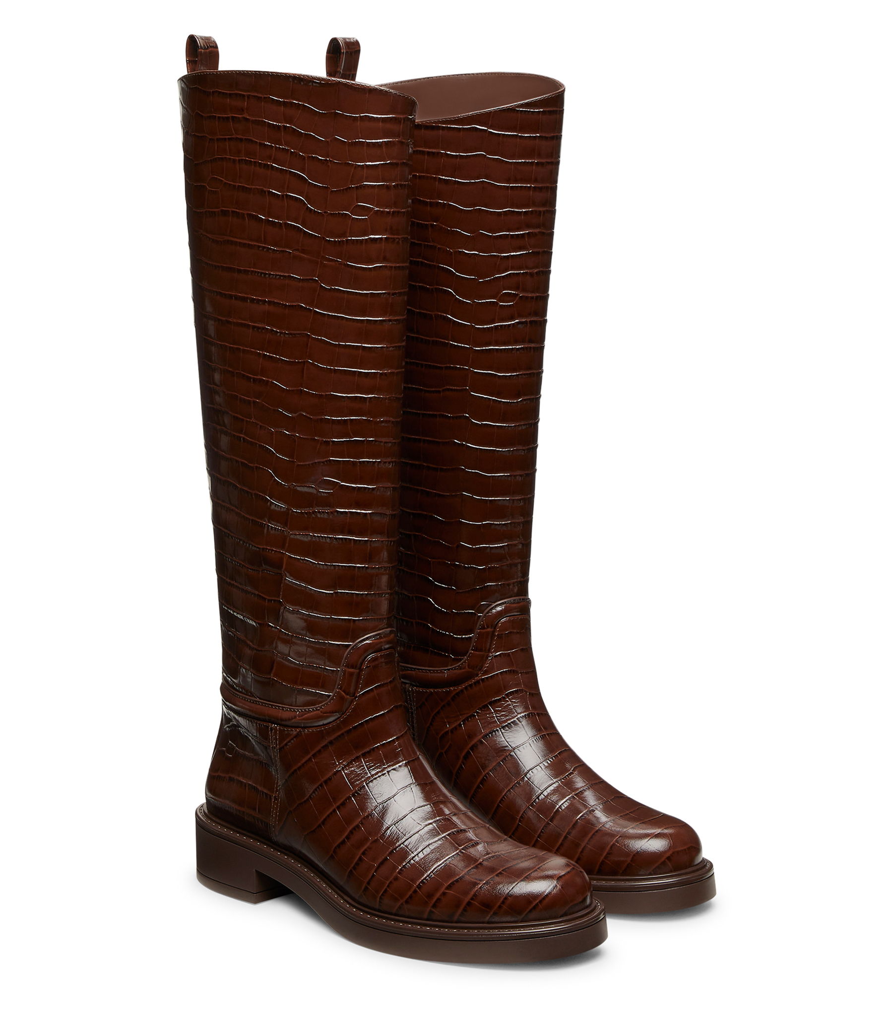  Stuart Weitzman Celia Riding Boot - Frau  Walnuss-tonal 35.5 