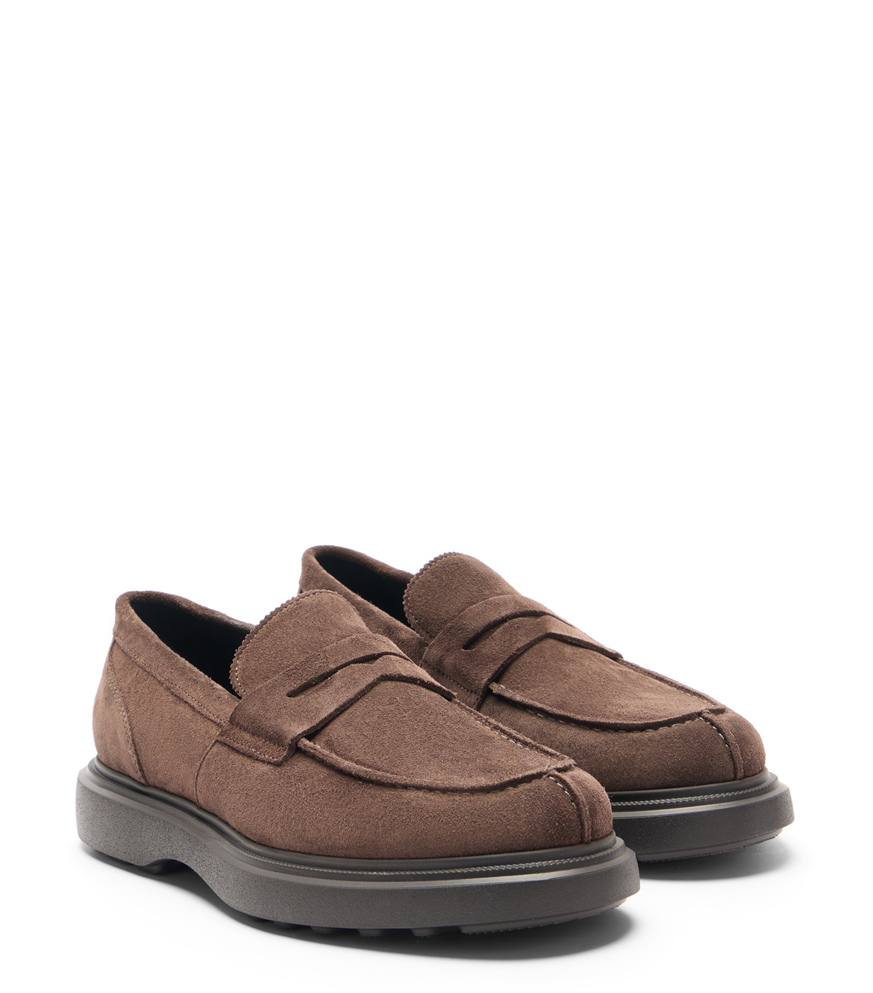  Stuart Weitzman Alvin - Man Loafers Dark Brown 45 
