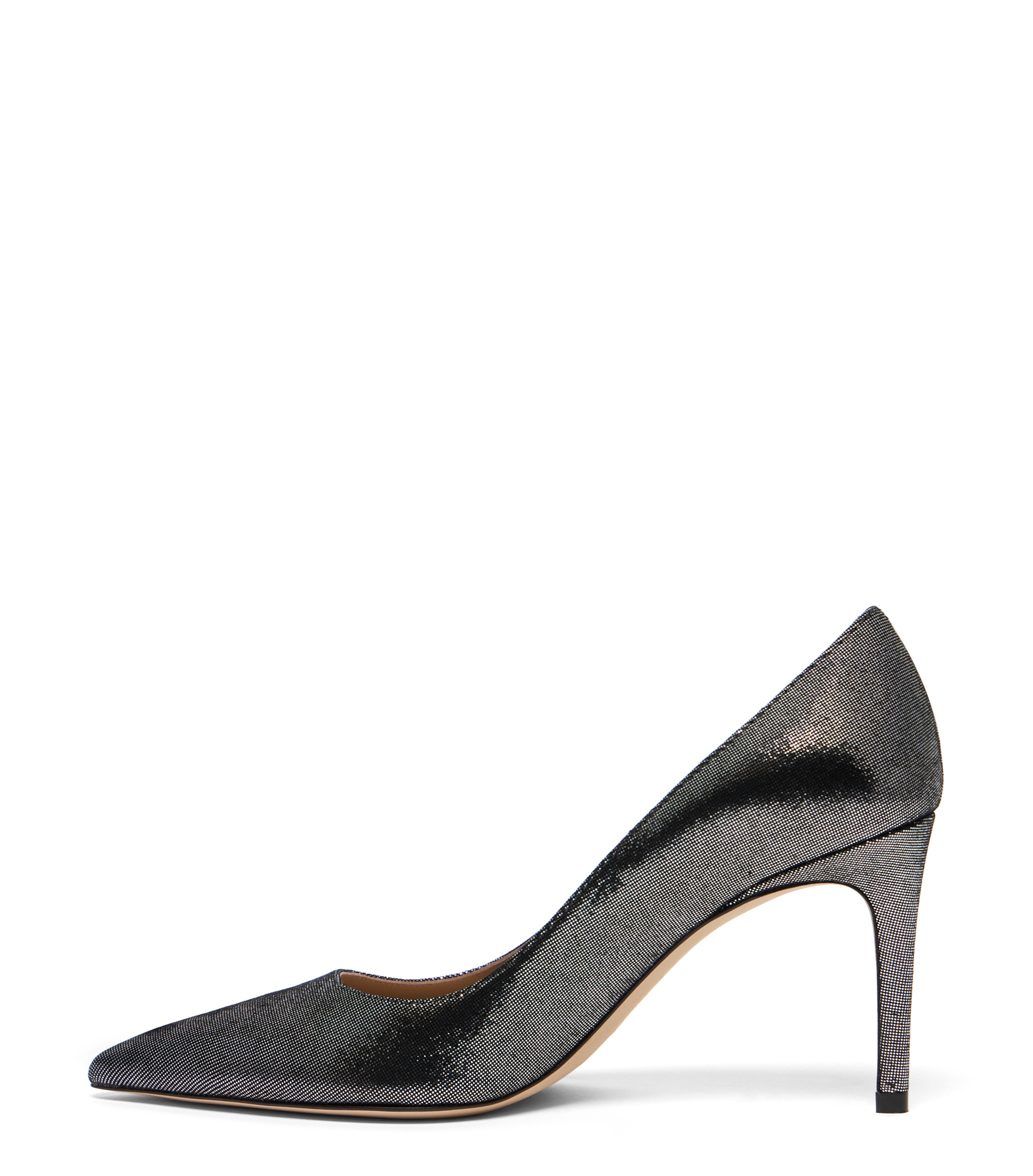  Stuart Weitzman Stuart Power 85 - Woman Pumps Silver 41 