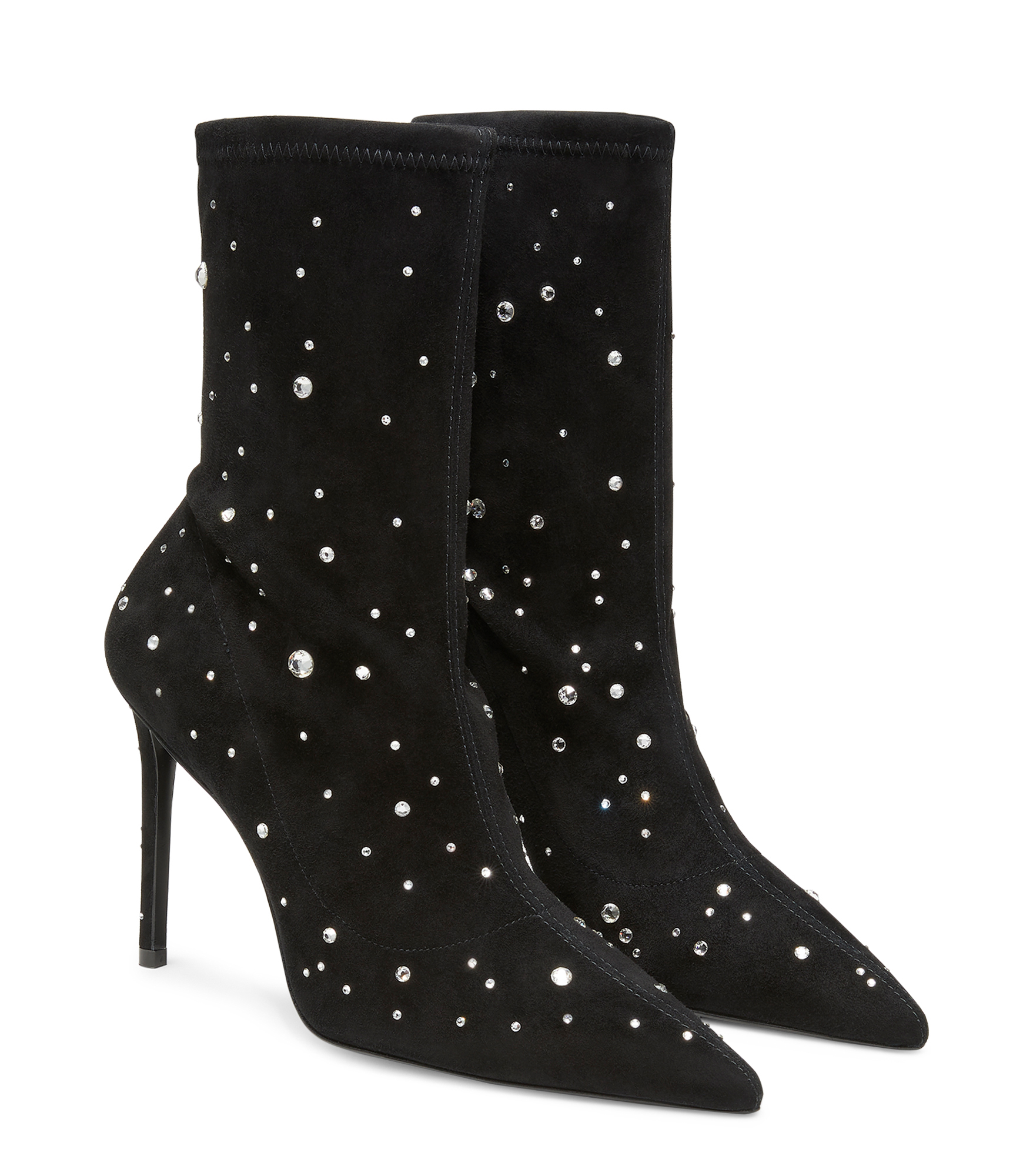  Stuart Weitzman Stuart Cosmic 100 Bootie - Mujer  Negro 36 