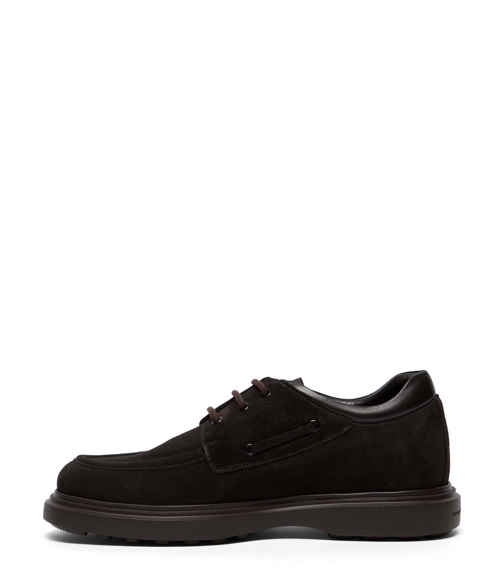  Stuart Weitzman Carlos - Man Lace-up Shoes Ebony/dark Brown 42 