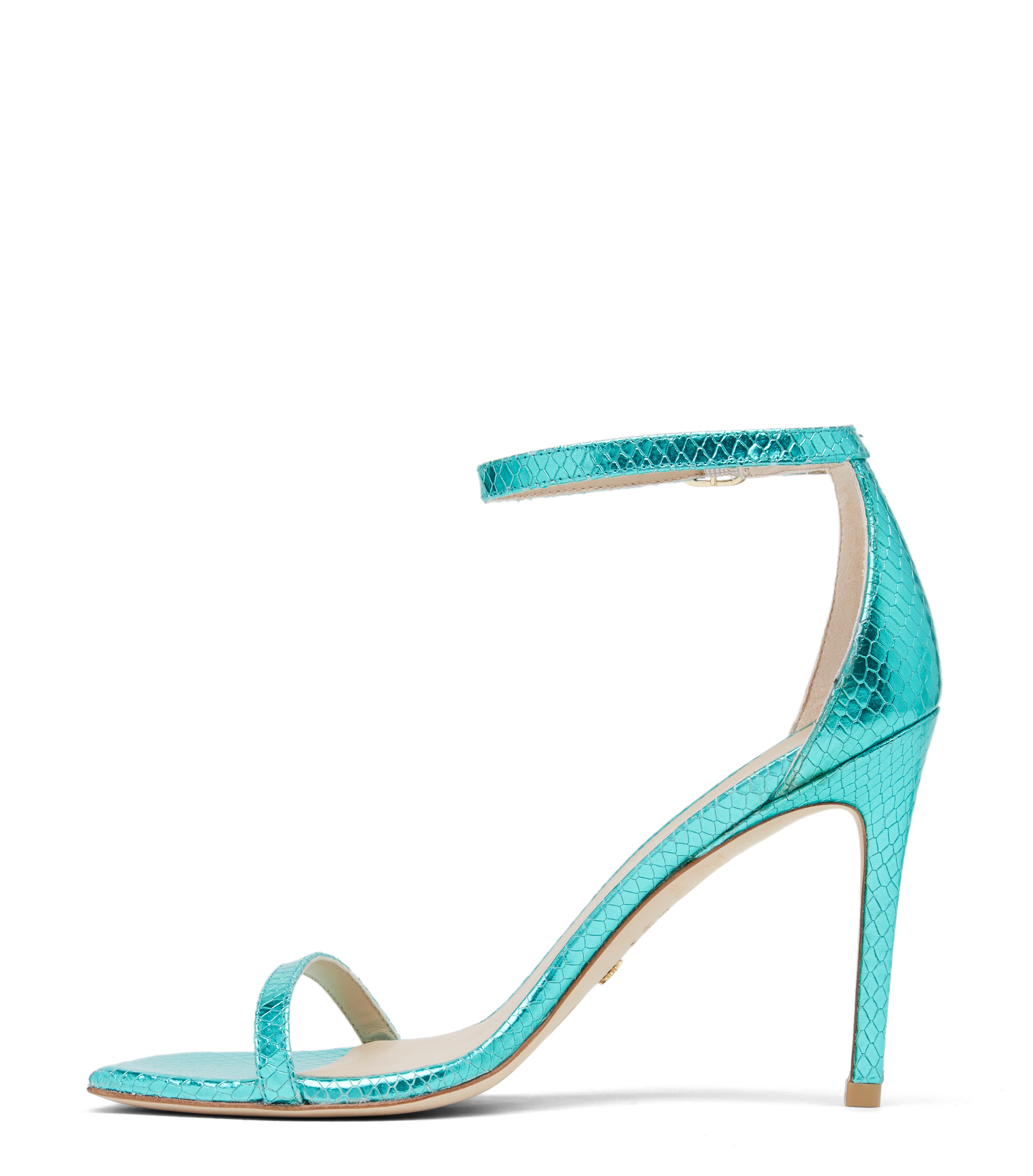  Stuart Weitzman Nudistcurve 100 Sandal - Woman  Capri 39 