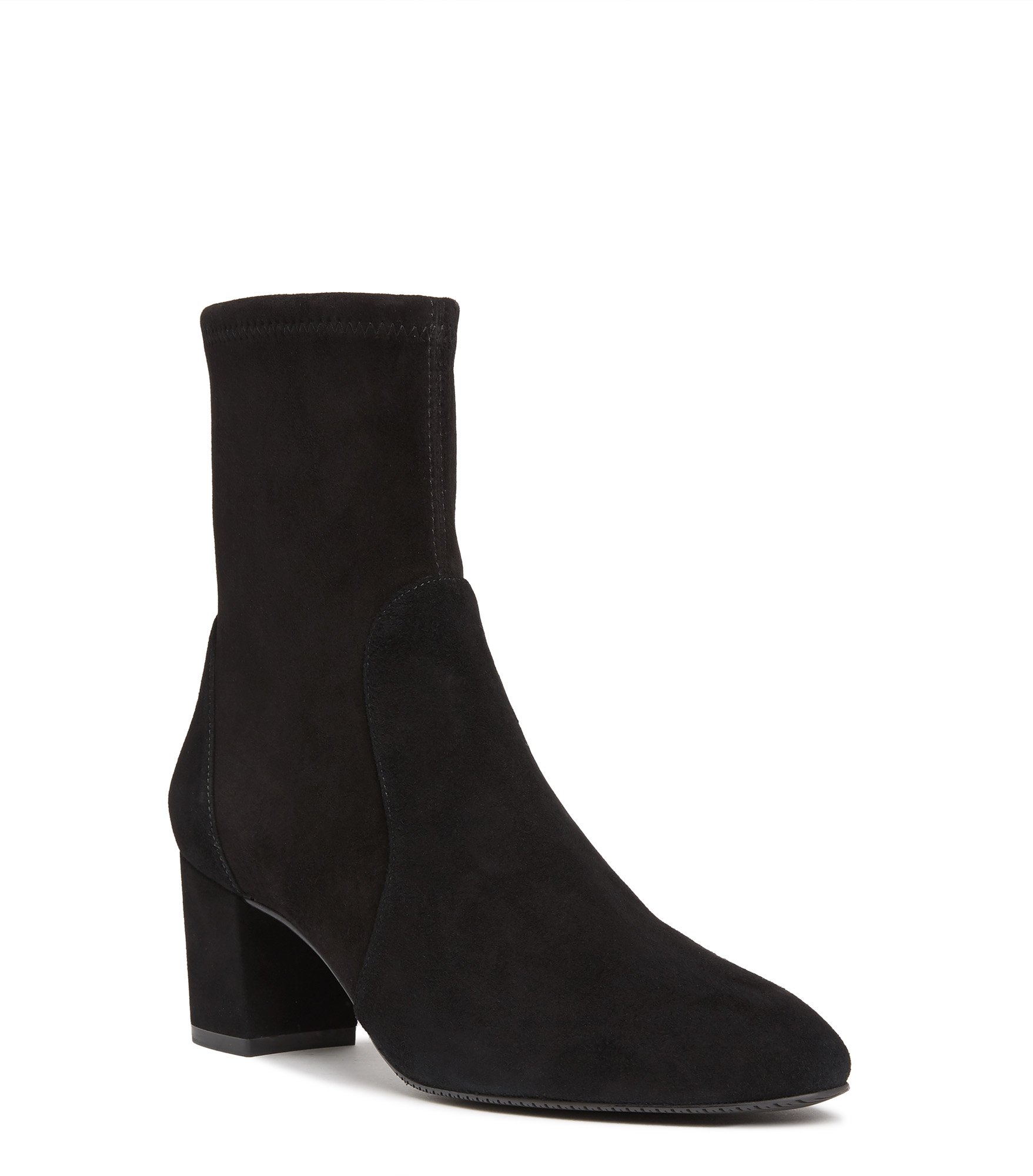 Women's Booties in BLACK | YULIANA 60 | Stuart Weitzman