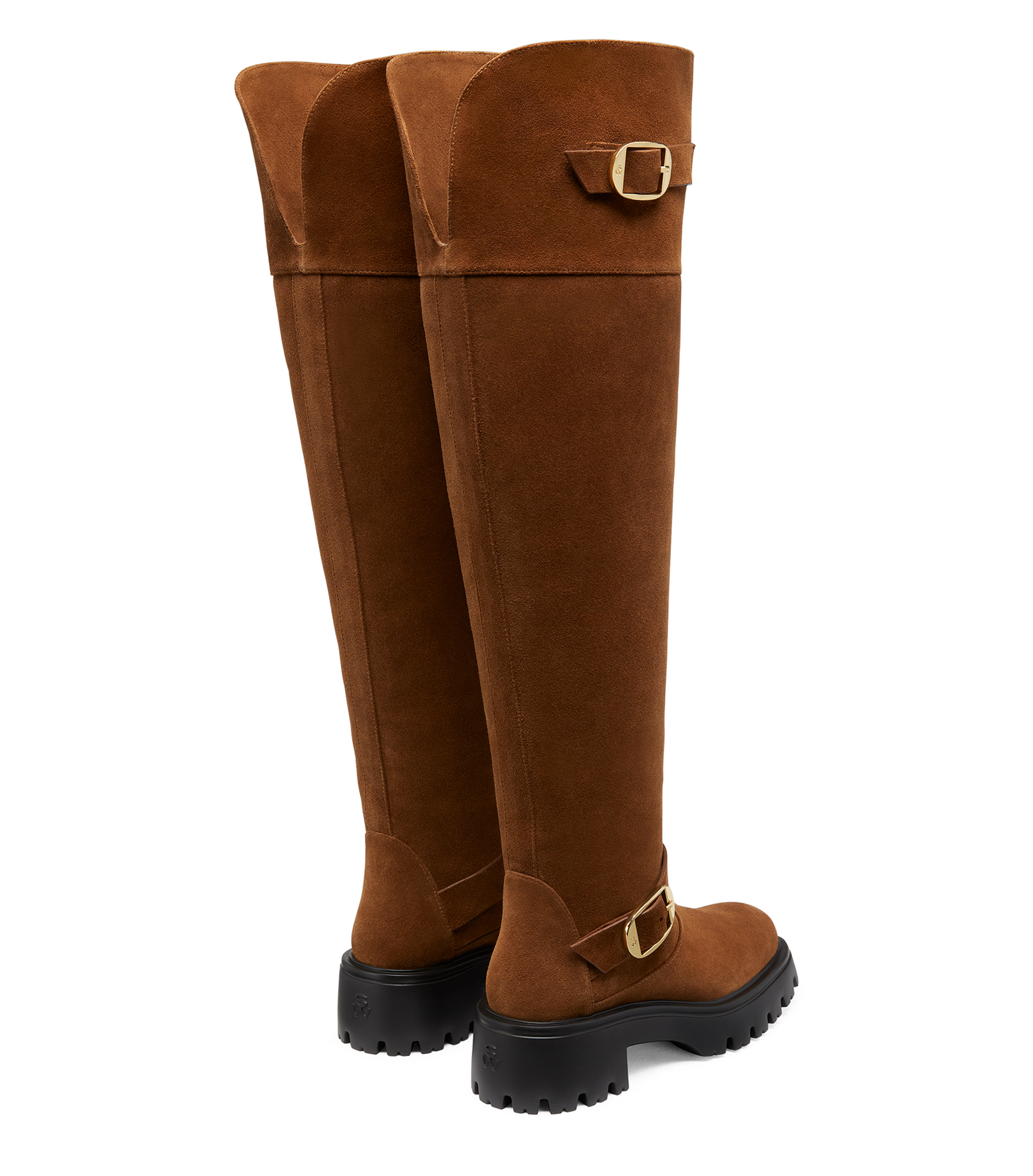  Stuart Weitzman Emerson Moto Tall Boot - Frau  Coffee 36 