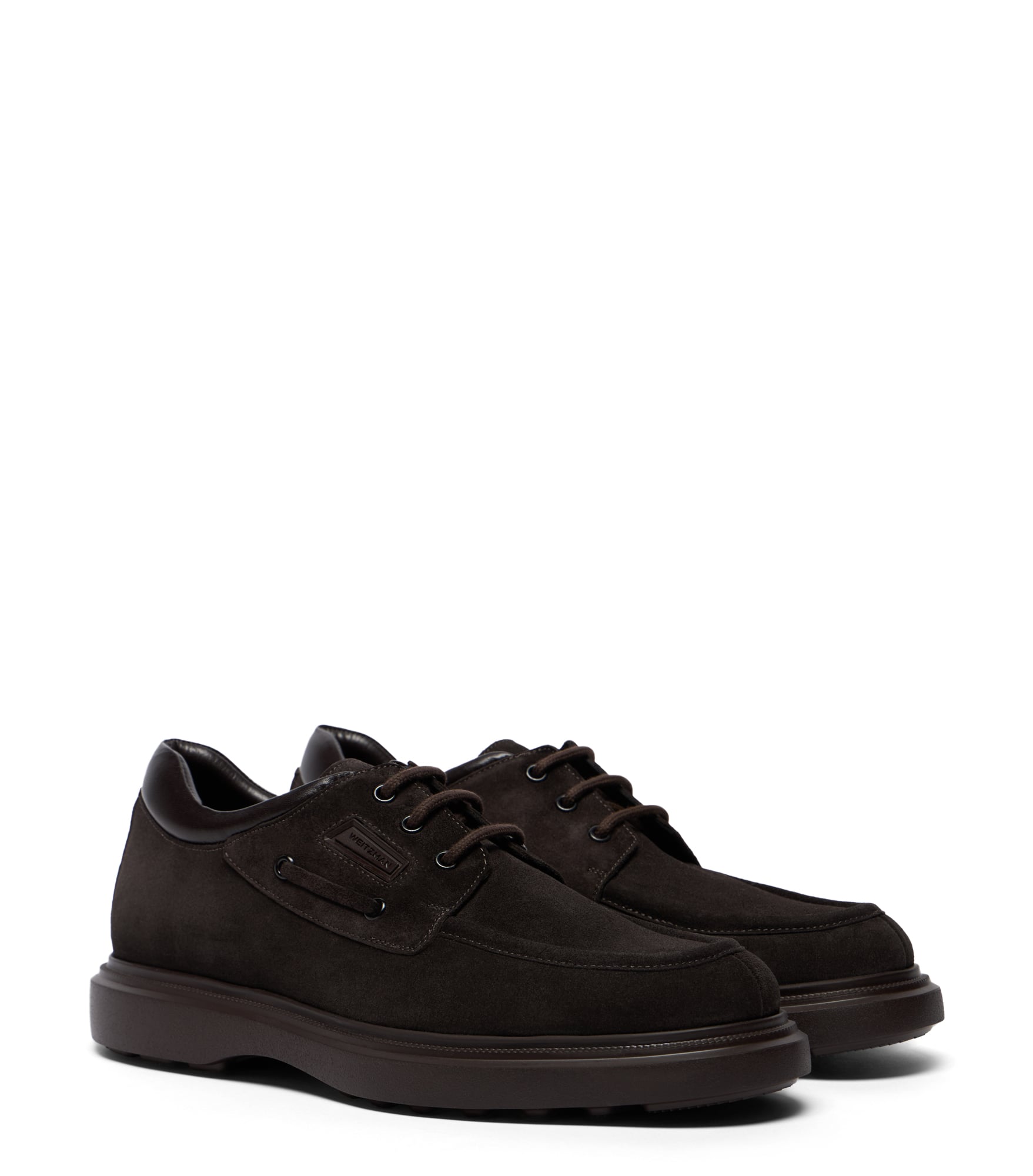  Stuart Weitzman Carlos - Man Lace-up Shoes Ebony/dark Brown 42 