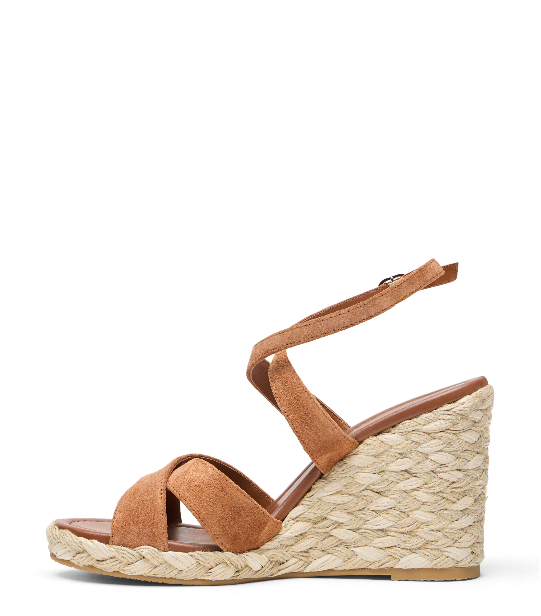  Stuart Weitzman Alyssa Wedge - Woman Wedges And Espadrilles Luxe Saddle 40 