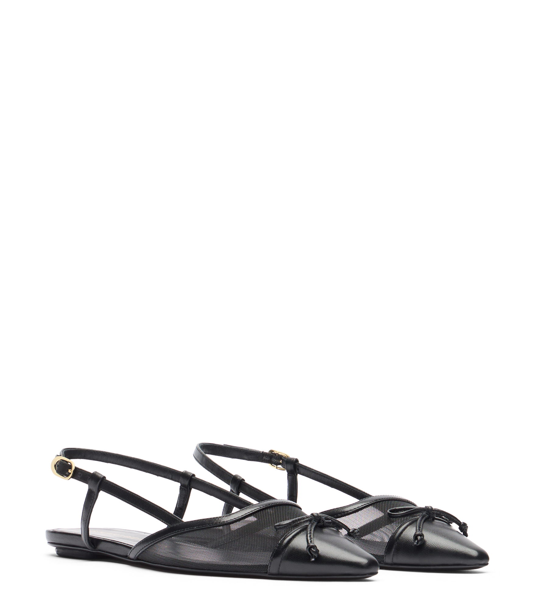  Stuart Weitzman Kitty Slingback - Woman Slingbacks Black 36.5 
