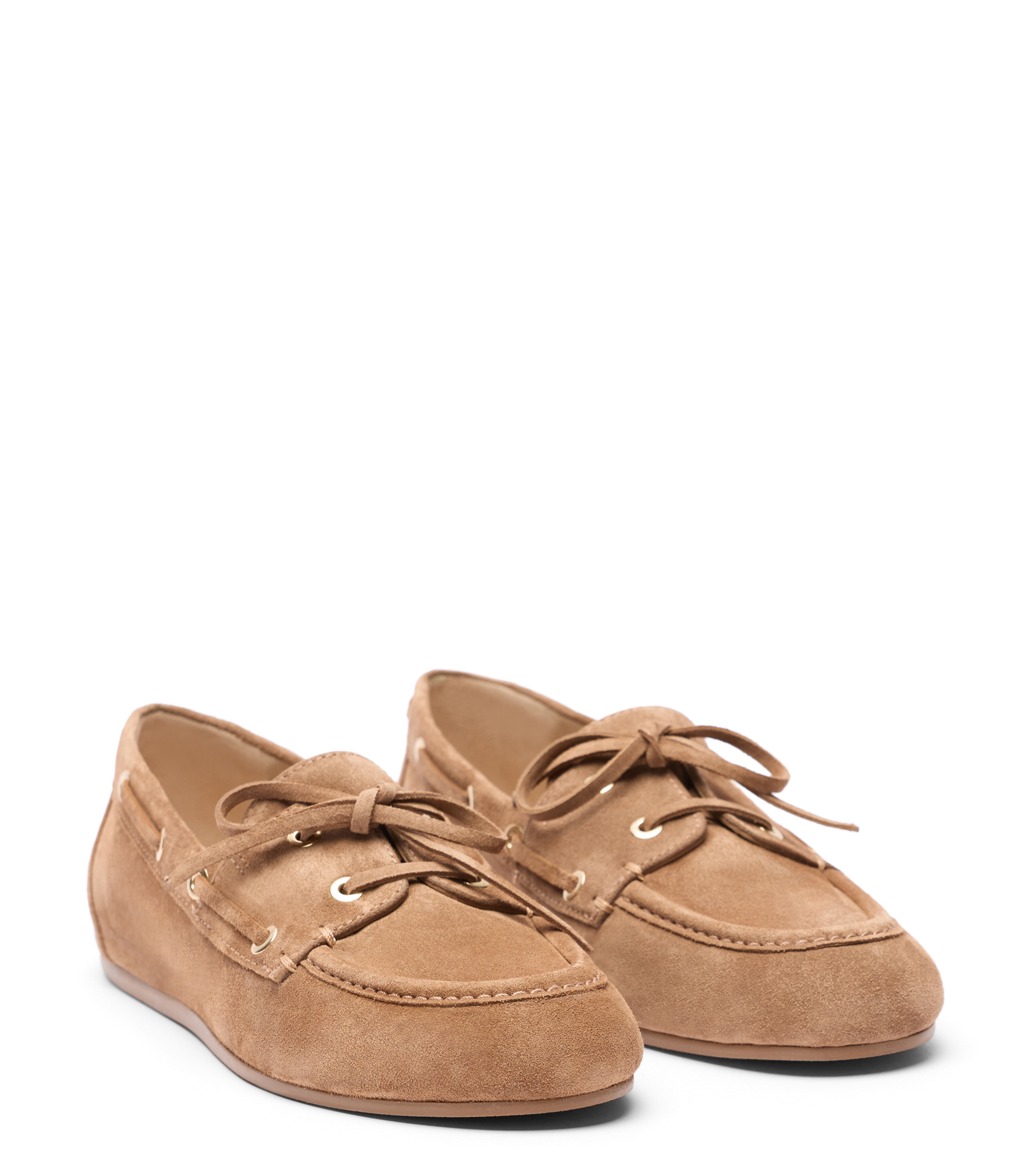  Stuart Weitzman Tinsley Moccasin - Woman Flats And Loafers Toasted Almond 36 