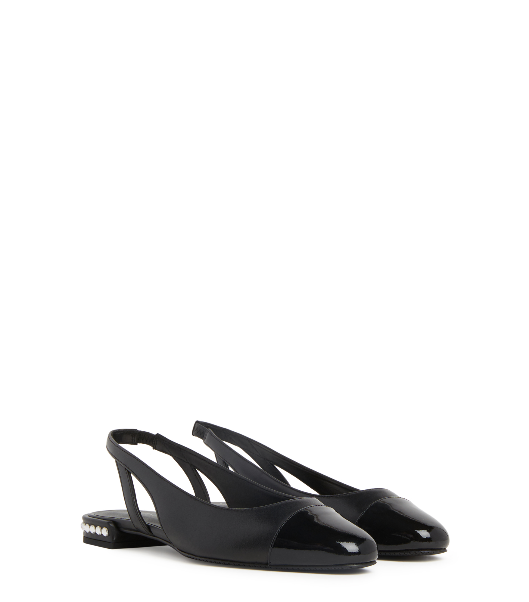  Stuart Weitzman Crystal Slingback - Frau  Schwarz 36 