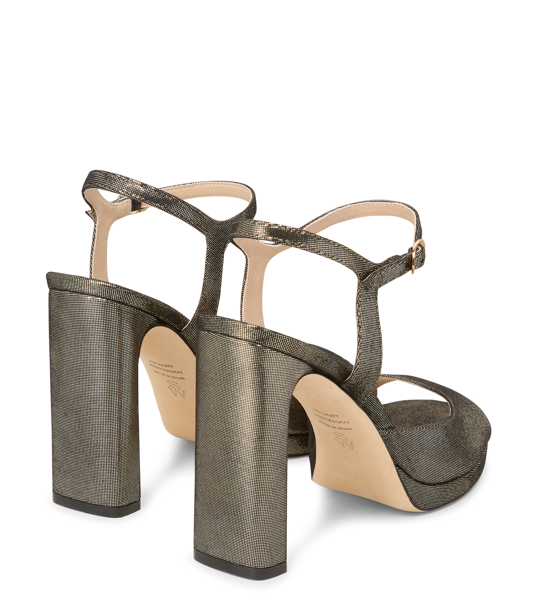  Stuart Weitzman Babette Platform - Frau Flash Sale 25 Platino 36.5 