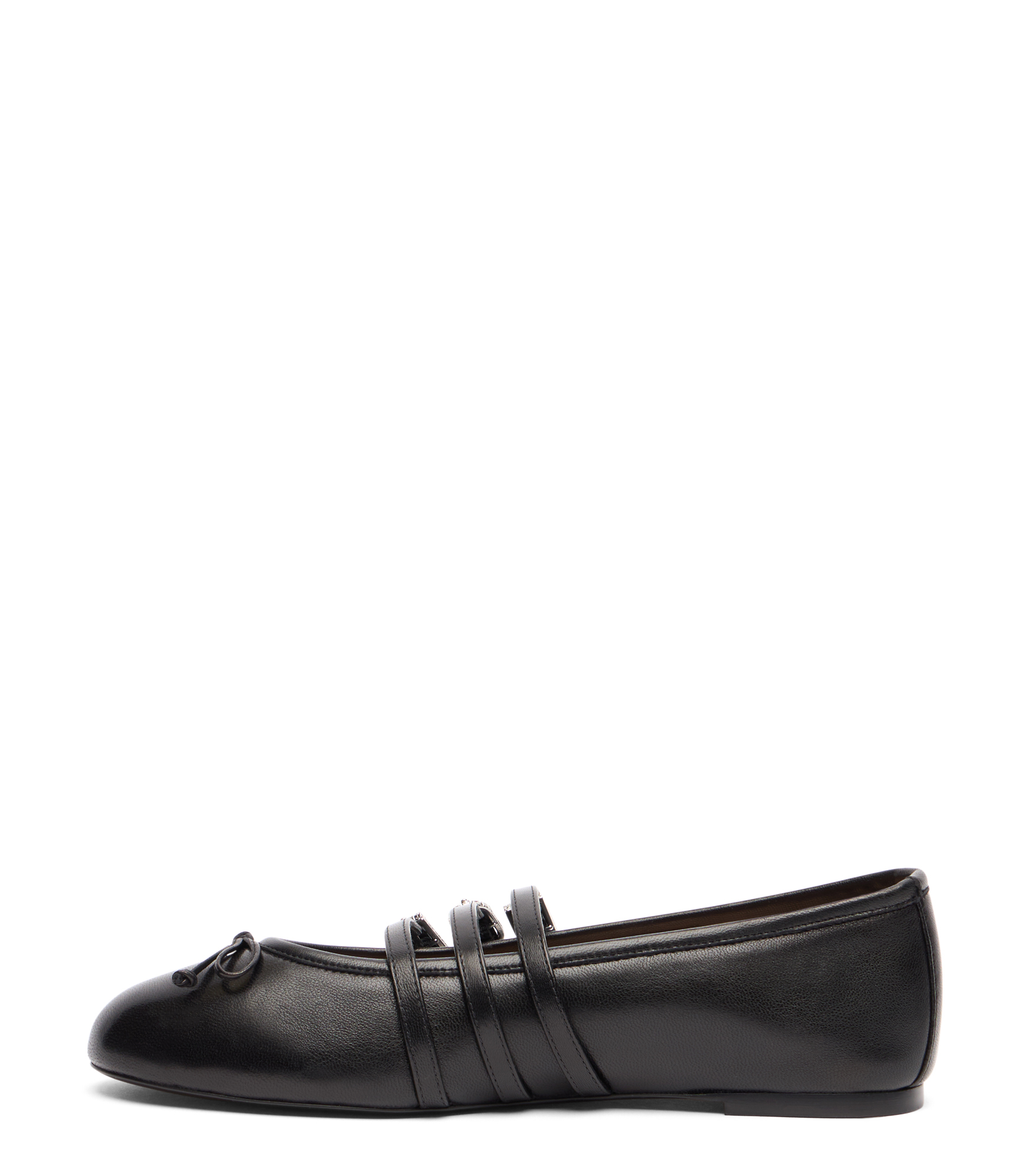  Stuart Weitzman Celeste Mj Ballet - Woman  Black 36.5 