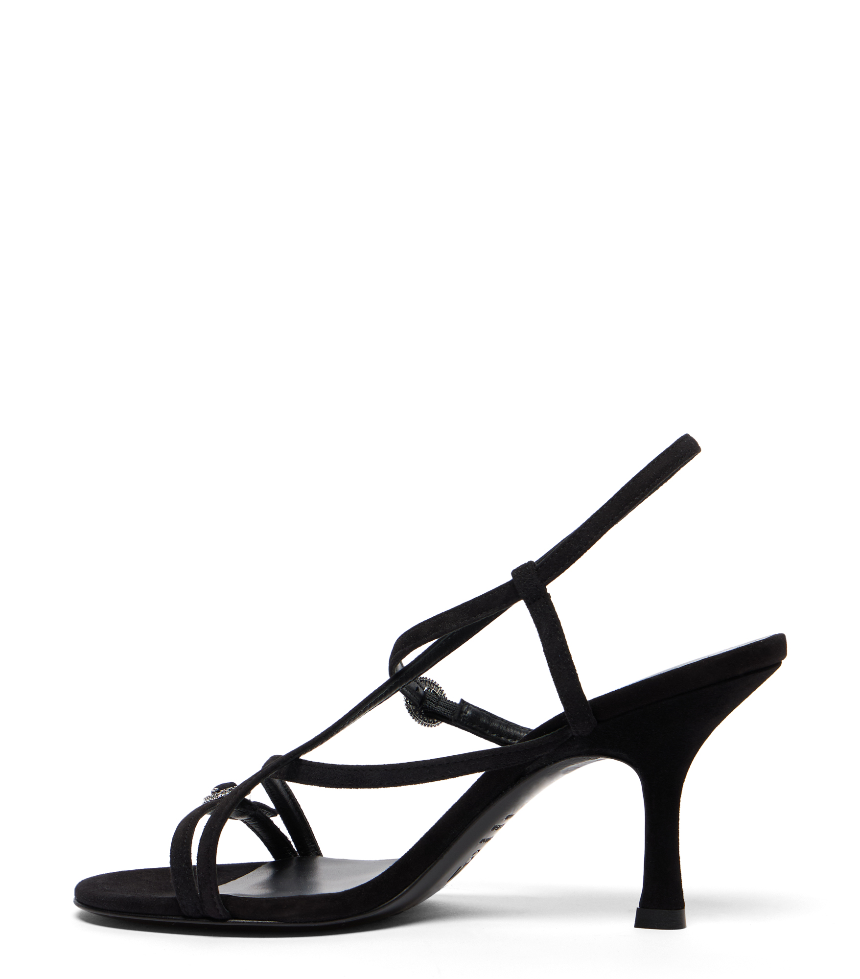  Stuart Weitzman Kensington Strappy Sandal 85 - Woman Sandals Black 38 