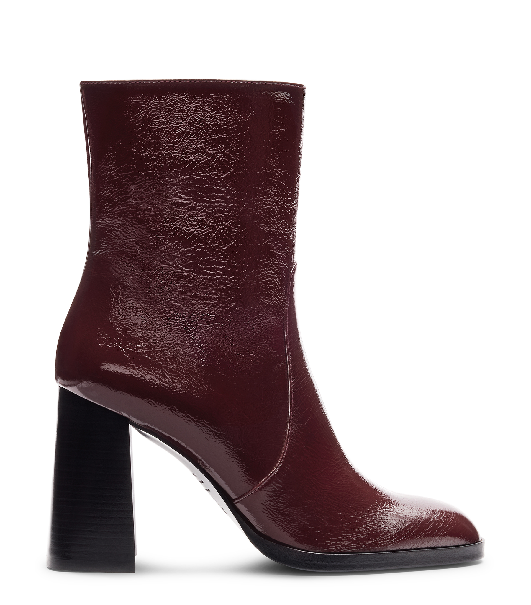 Vera Stiefelette Mit Reissverschluss - Frau Stiefel Und Stiefeletten Brombeere 40
