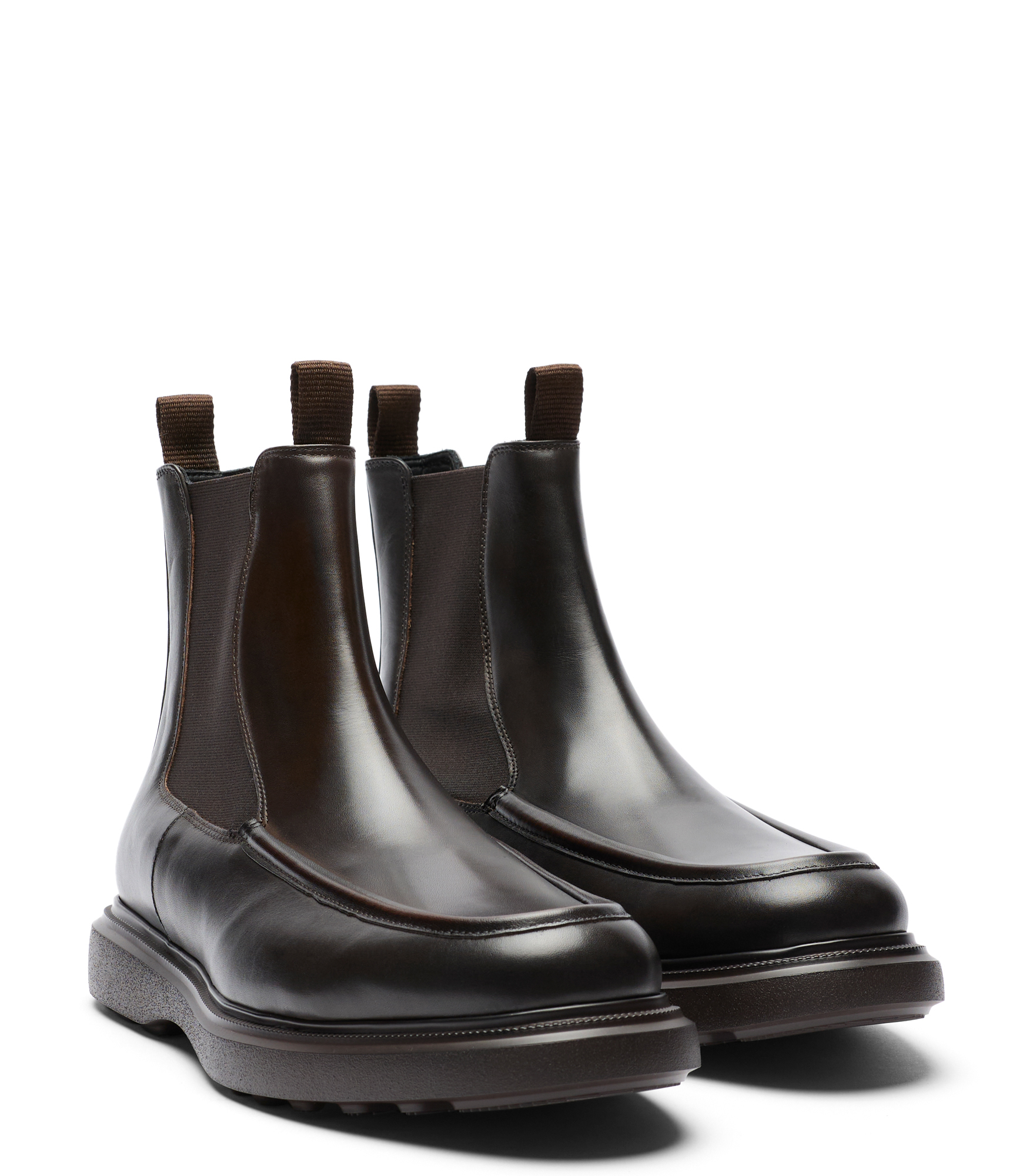 Stuart Weitzman Cody - Man Booties Dark Brown 42 