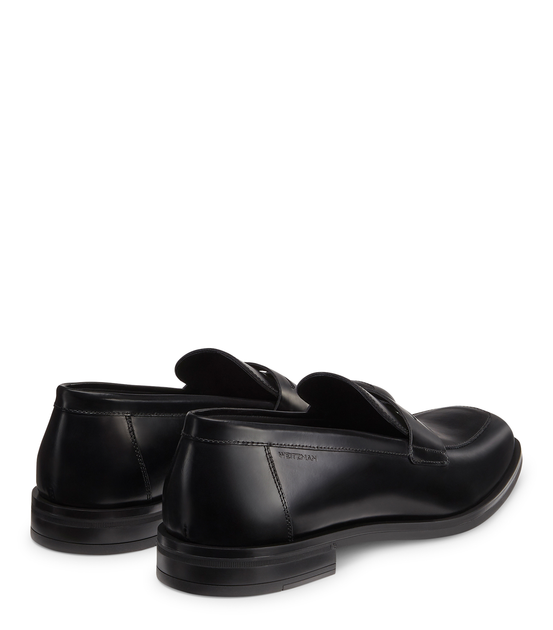  Stuart Weitzman Sw Club Classic Penny Loafer - Man  Black 45 