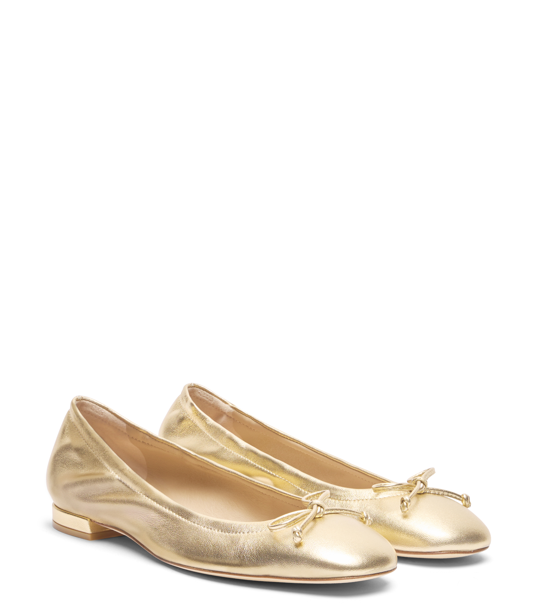  Stuart Weitzman Bria Ballet Flat - Frau  Golden 36 